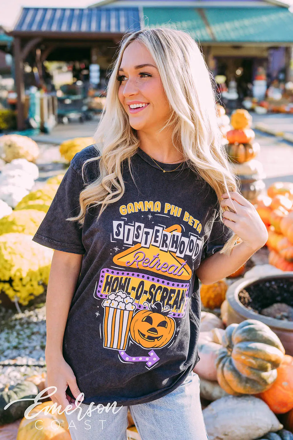 Gamma Phi Epsilon Sisterhood Howl-O-Scream Tee