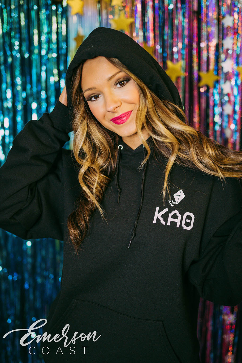 Kappa Alpha Theta Boarding Pass PR Hoodie