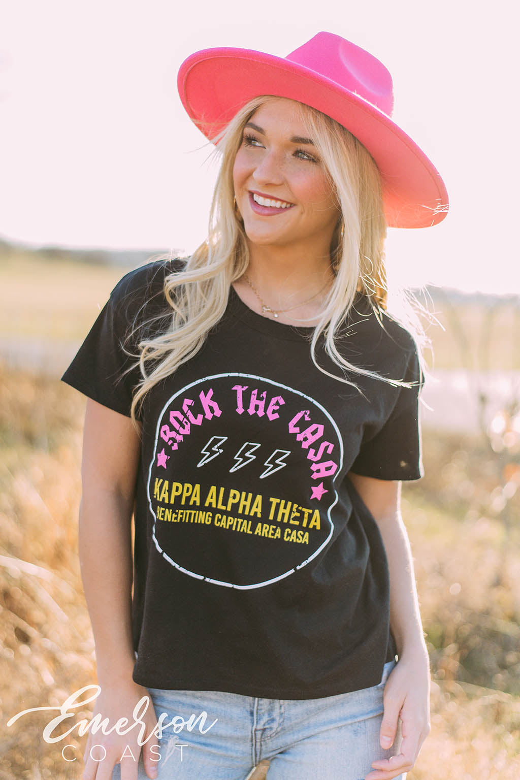 Theta Rock The Casa Philanthropy Tee