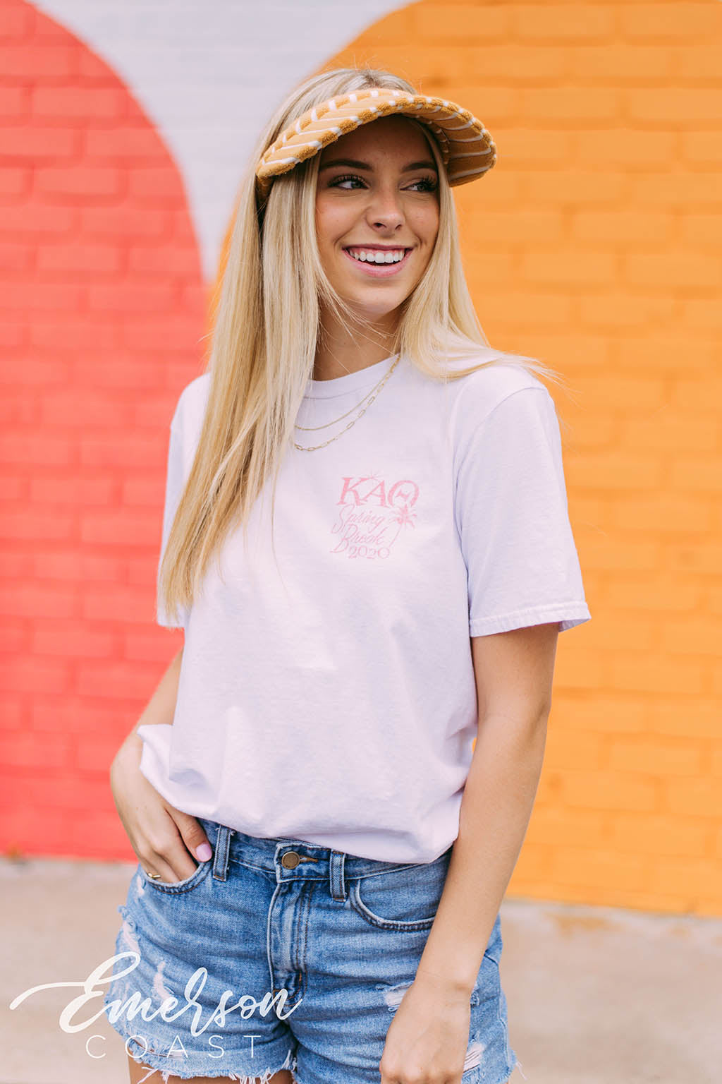 Kappa Alpha Theta Vintage Beach Spring Break Tee