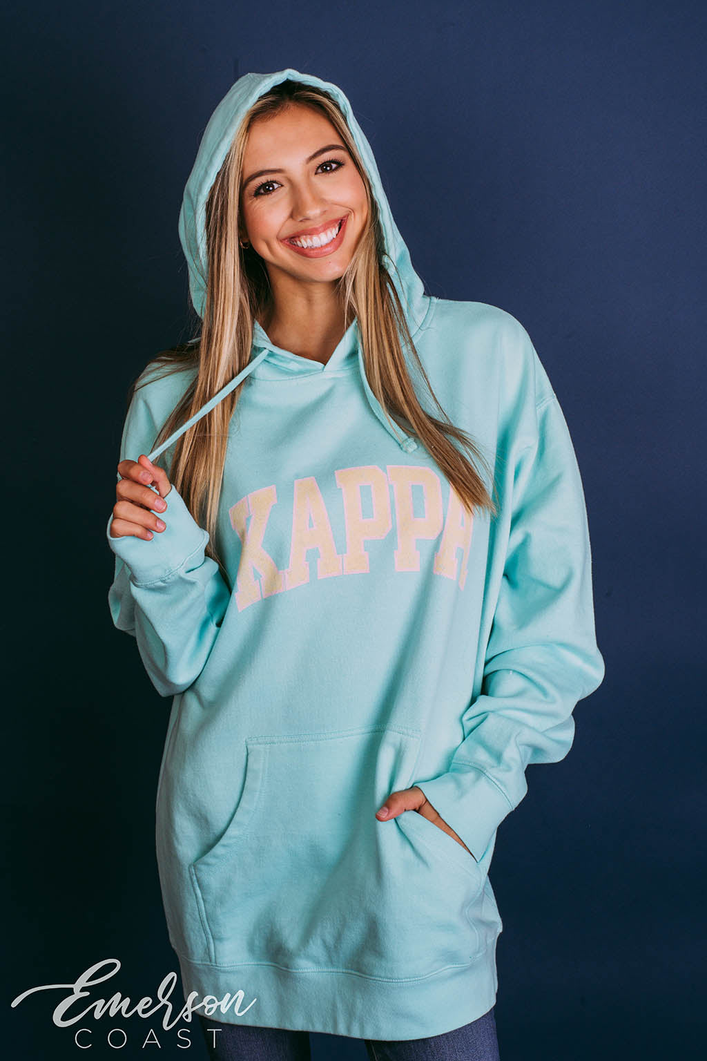 Kappa Teal Classic PR Hoodie