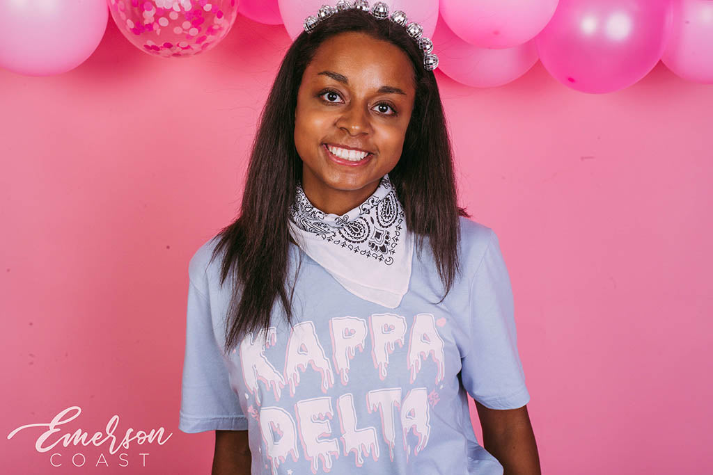 Kappa Delta Icey Drip Bid Day Tee
