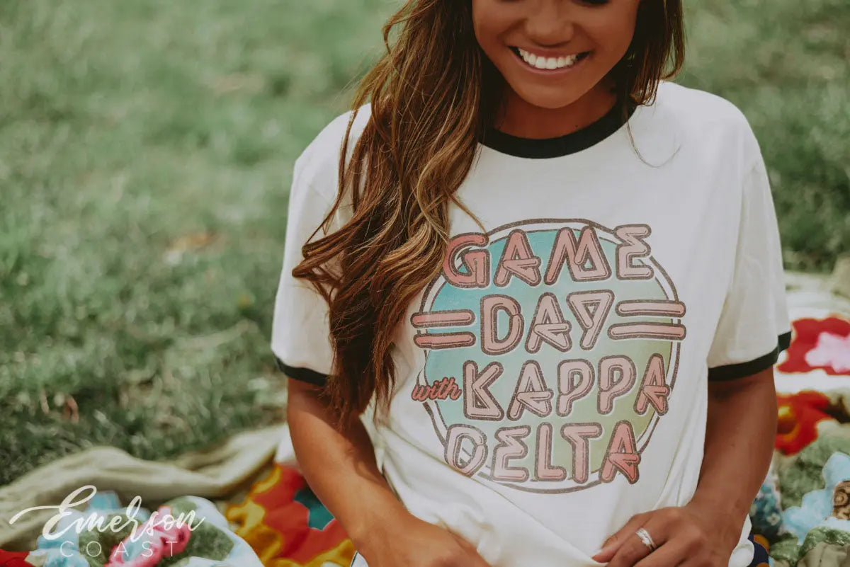 KD Game Day Ringer Tee