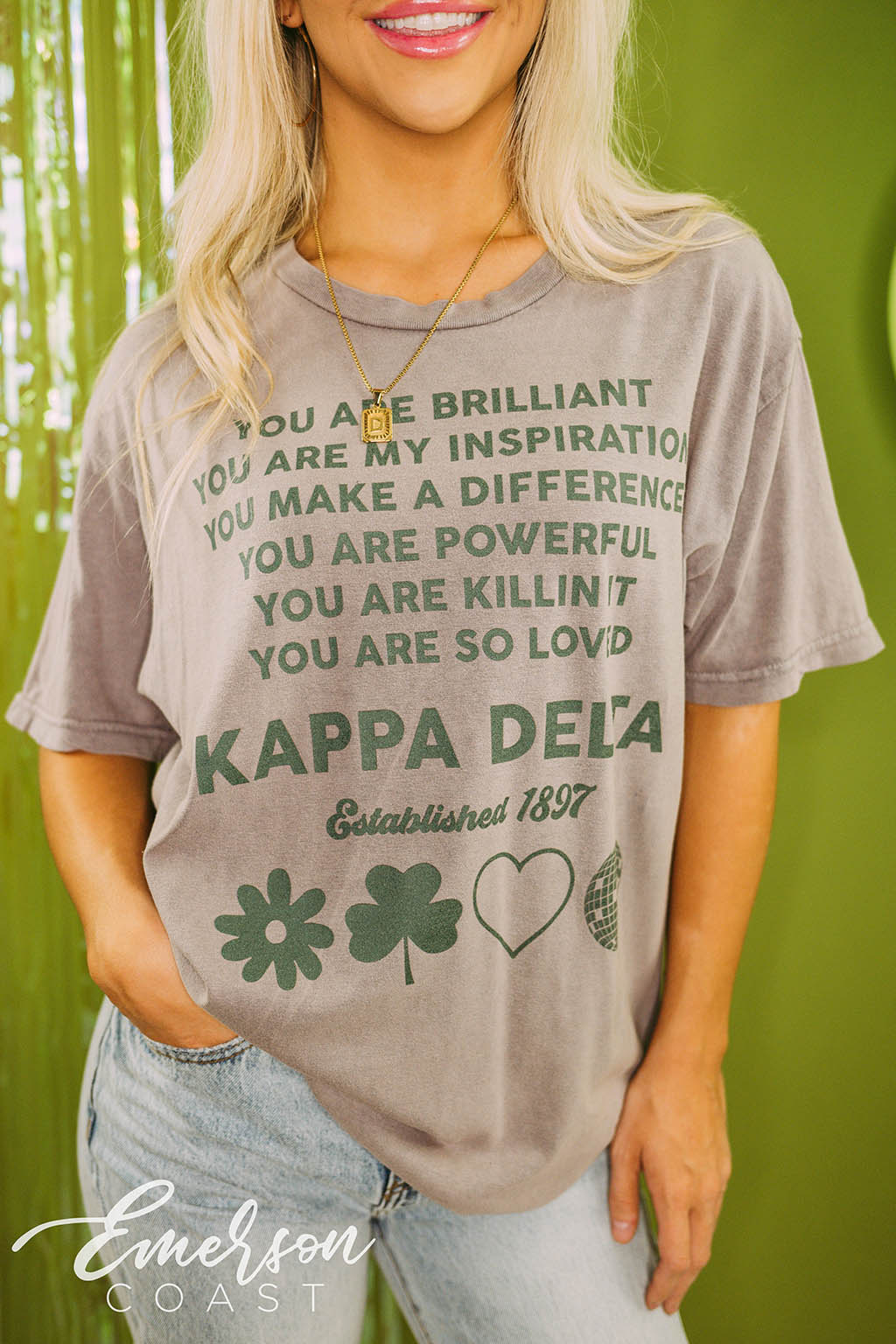 Kappa Delta Recruitment You Are Brilliant Tee