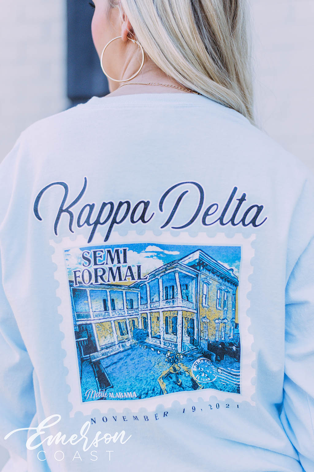 KD Semi Formal Chambray Long Sleeve T-shirt