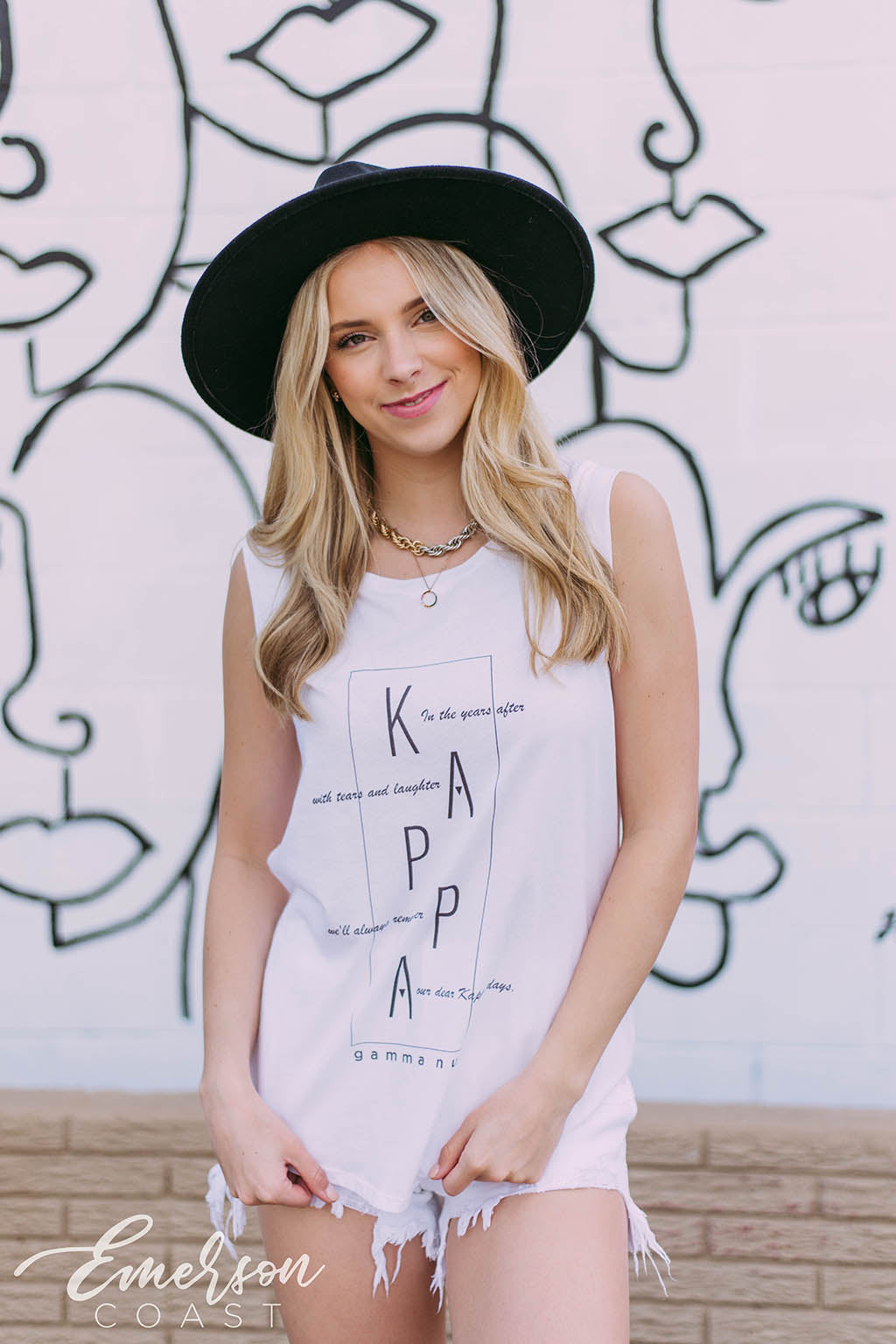 Kappa Kappa Gamma Scrabble PR Tank