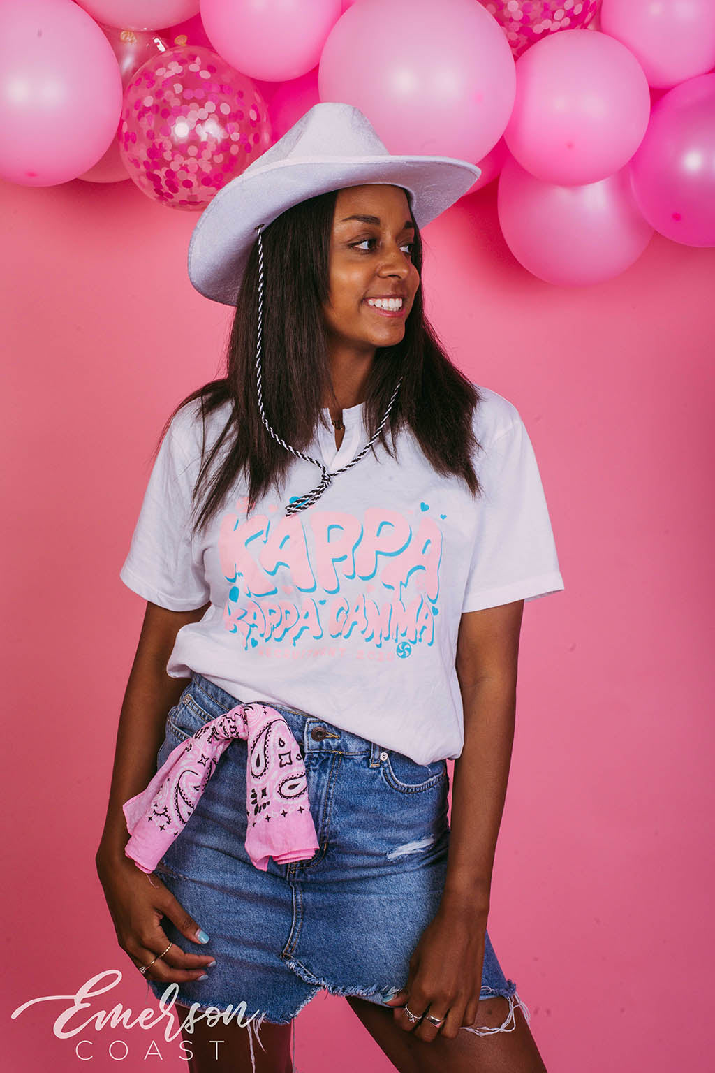 Kappa Kappa Gamma Candy Bid Day Notch Tee