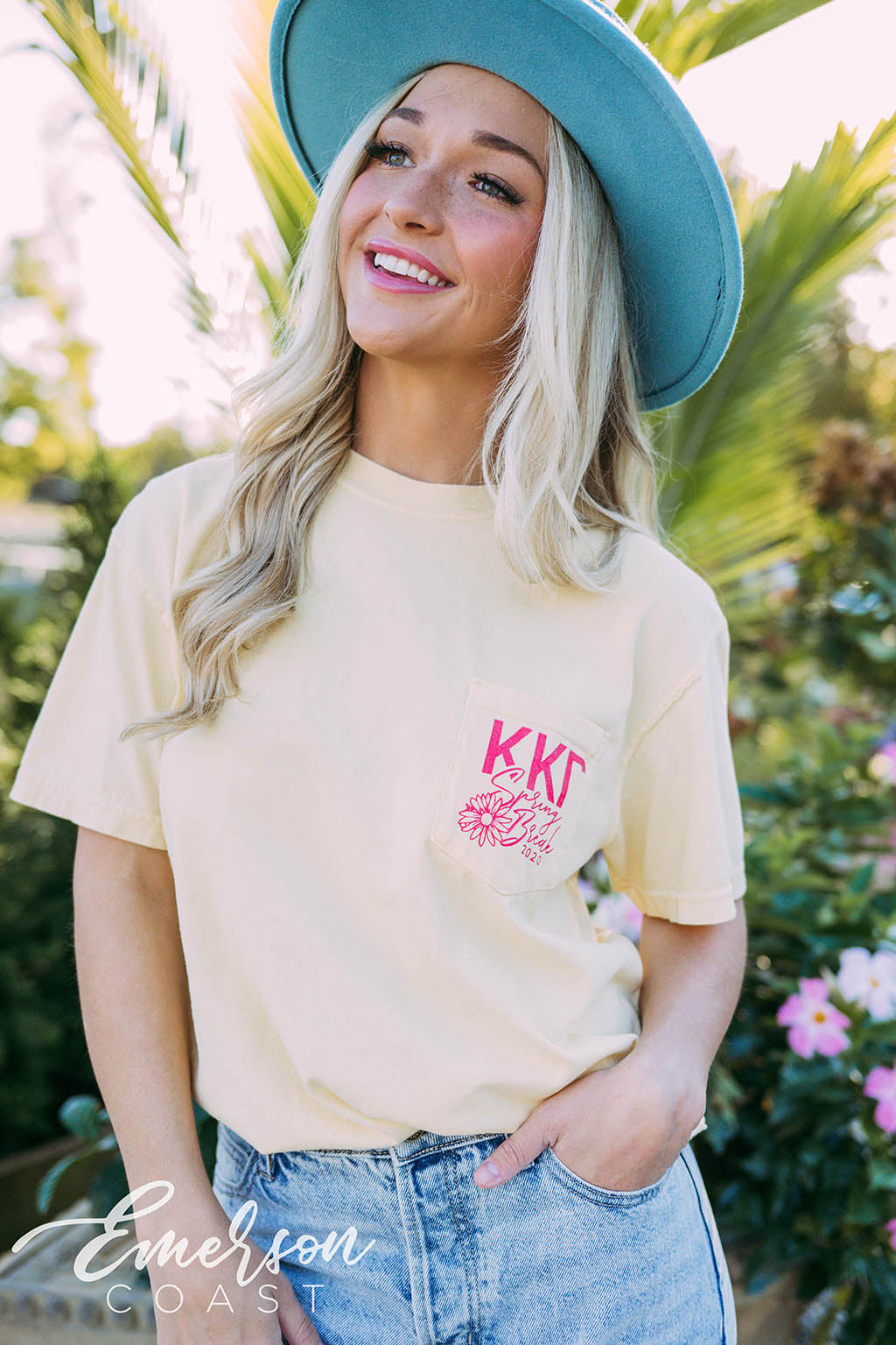 Kappa Kappa Gamma Spring Break Floral Tee