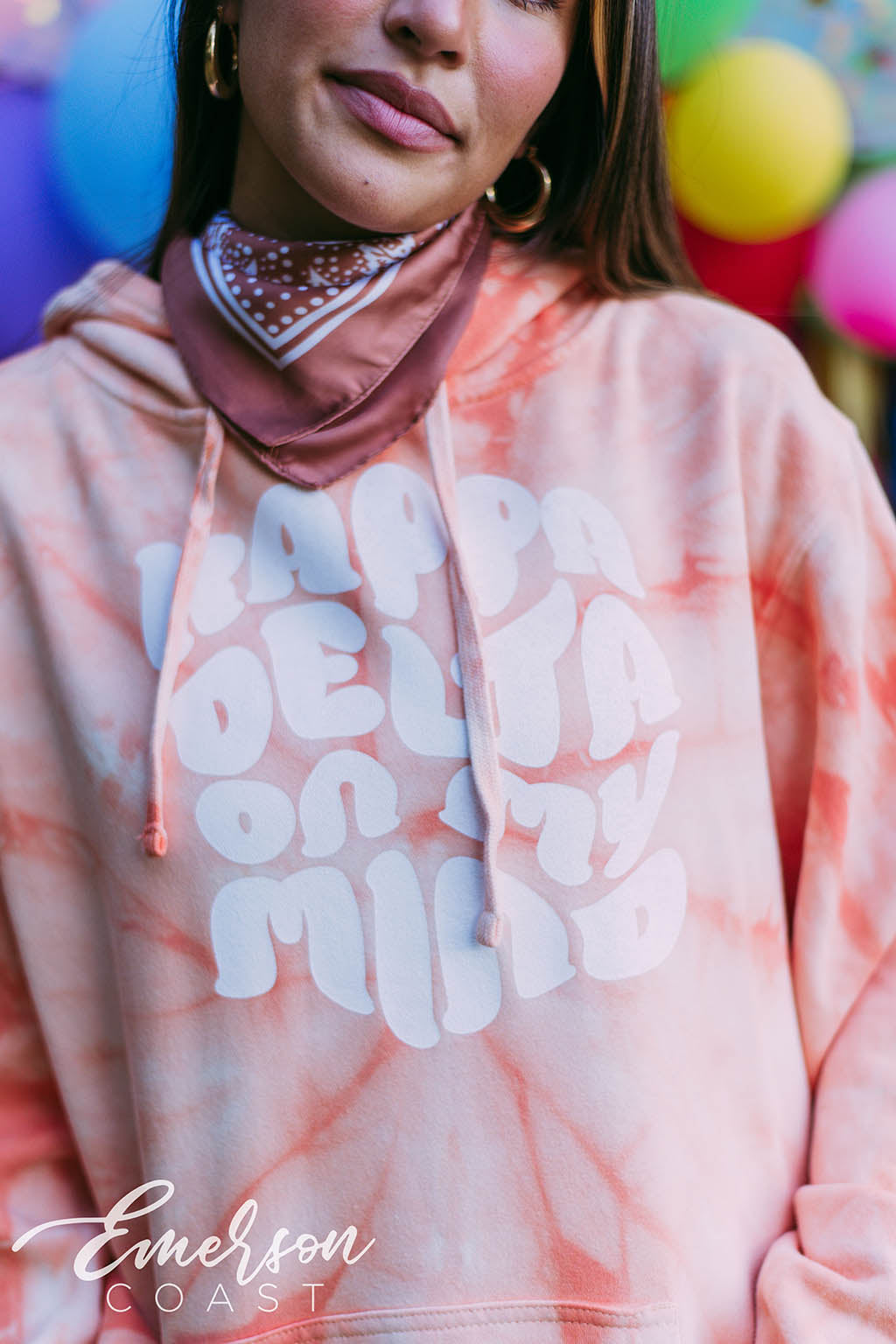 Kappa Delta On My Mind Just Peachy Hoodie