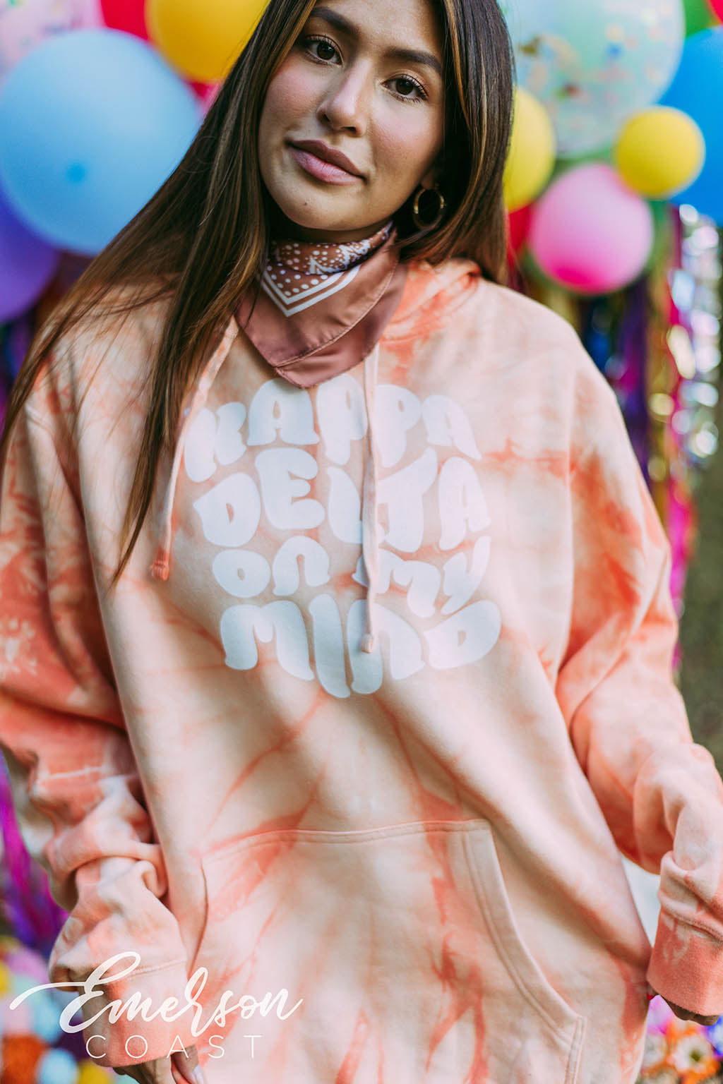 Kappa Delta On My Mind Just Peachy Hoodie