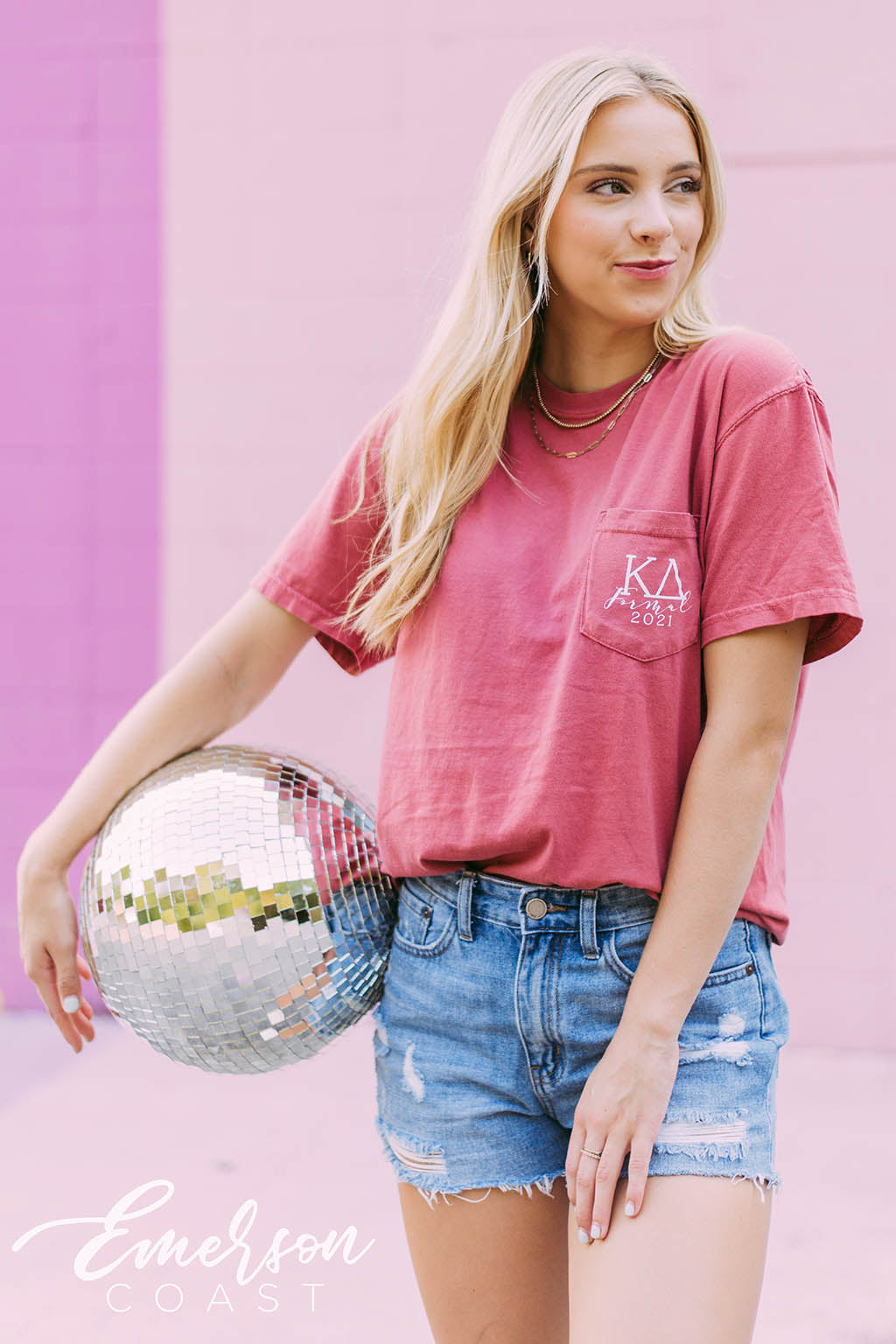 Kappa Delta Charlotte, NC Skyline Formal Tee
