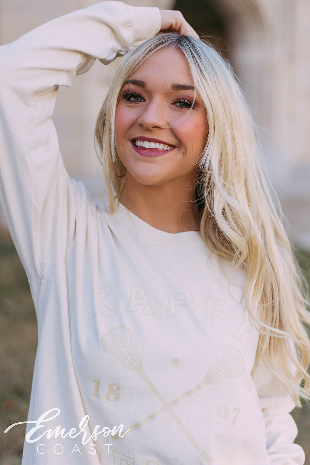 Kappa Delta Vintage Lacrosse Tee