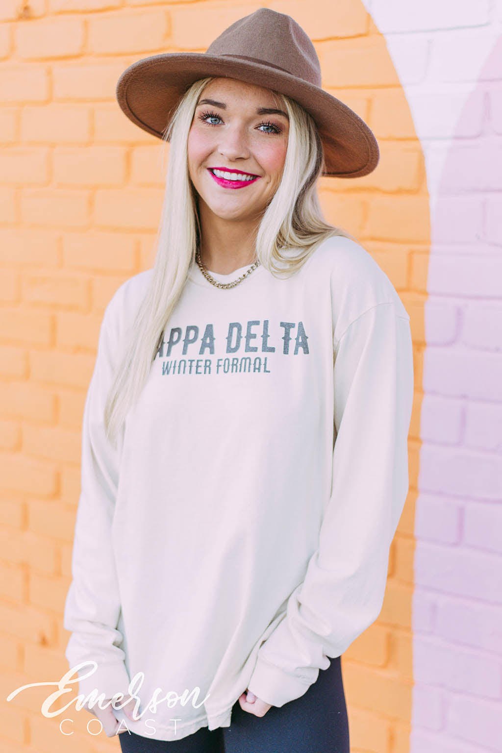 Kappa Delta Winter Formal Long Sleeve Tee