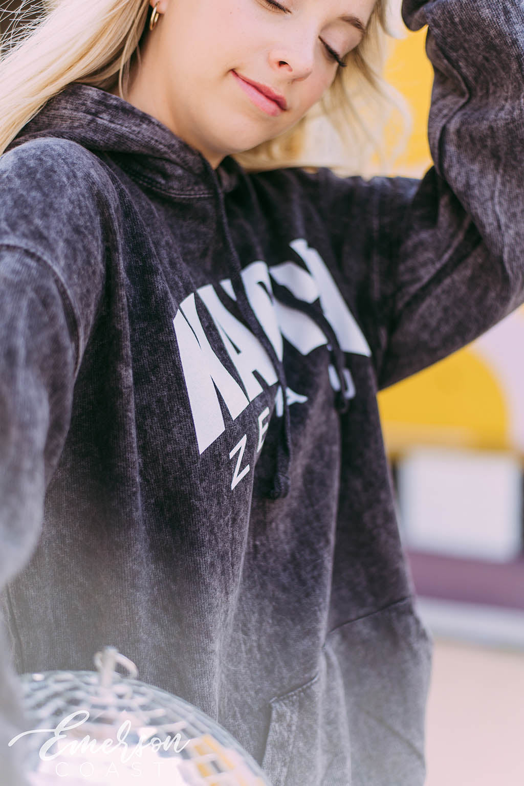 Kappa Star Mineral Wash Hoodie