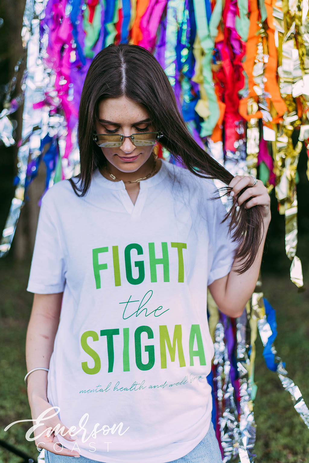 Kappa Fight The Stigma Notch Tee