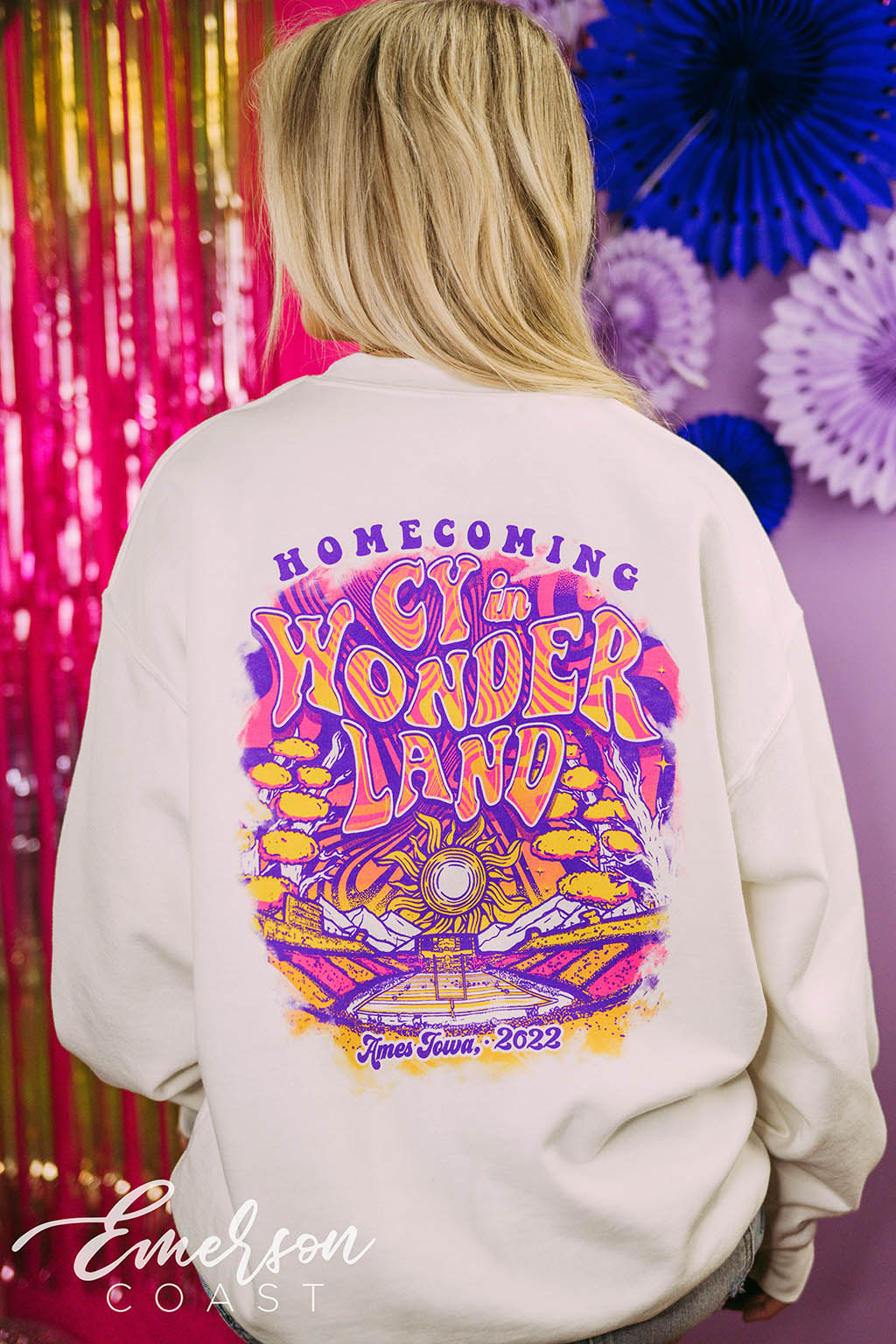 Pi Beta Phi Homecoming Psychedelic Tee