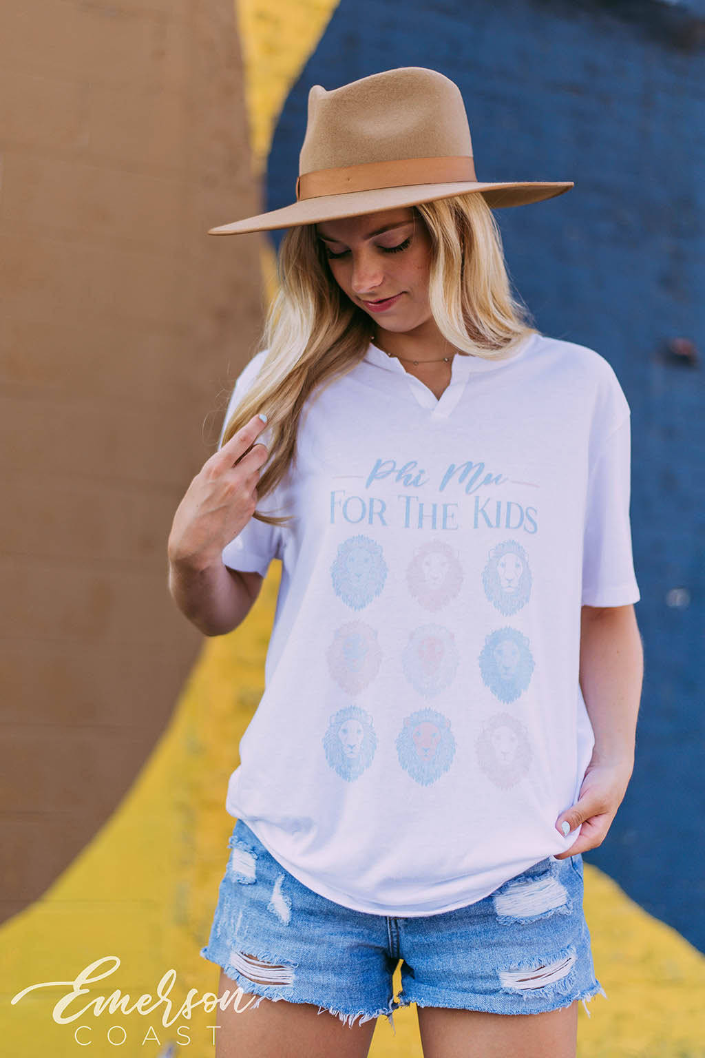 Phi Mu For The Kids Philanthropy Tee
