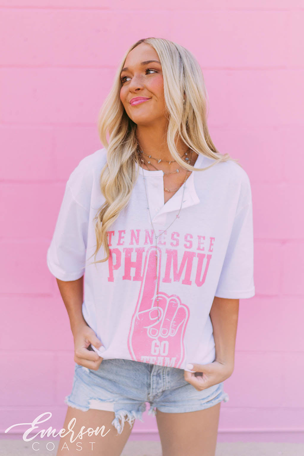 Phi Mu Go Team Henley