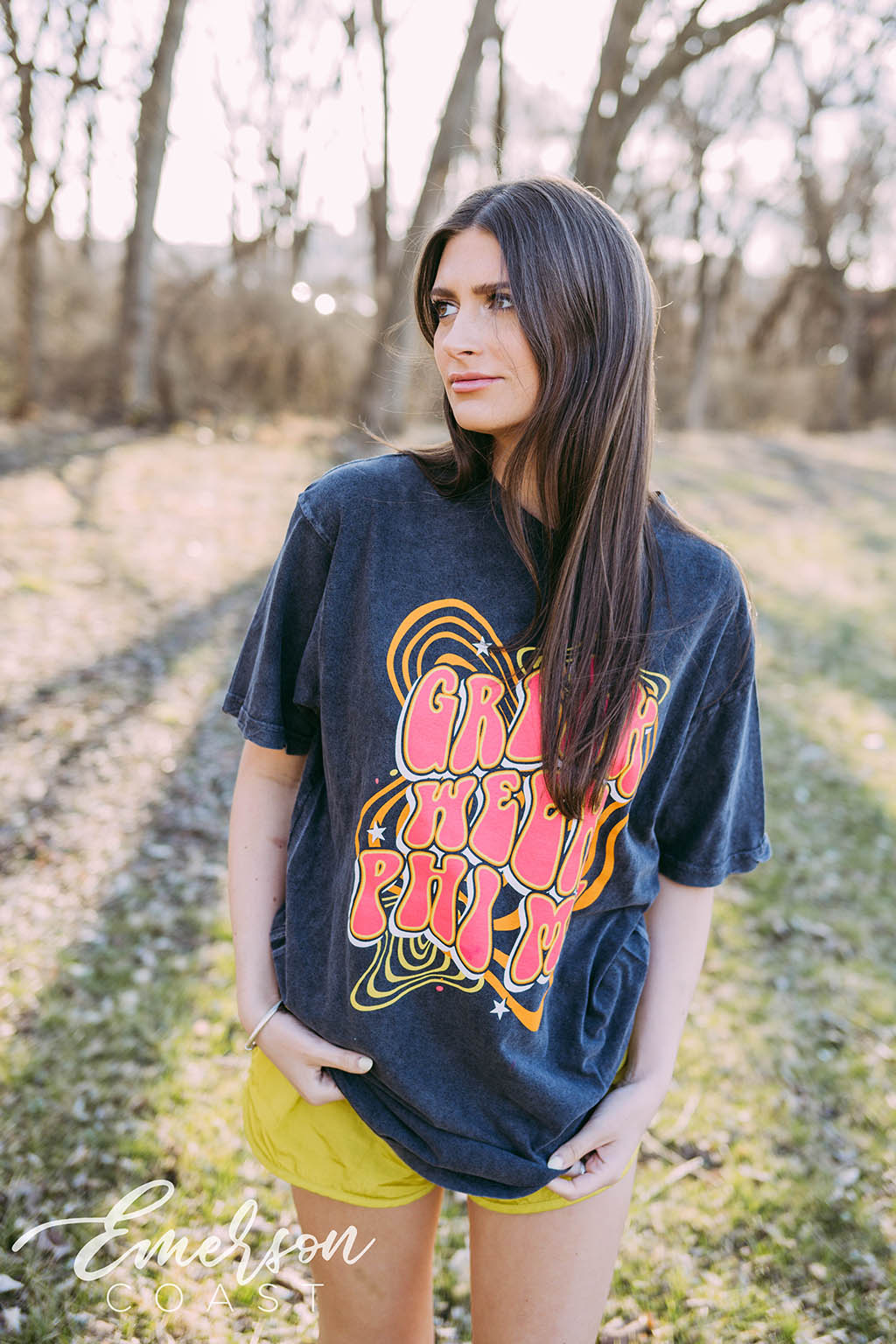 Phi Mu Greek Week Mineral Wash Tee