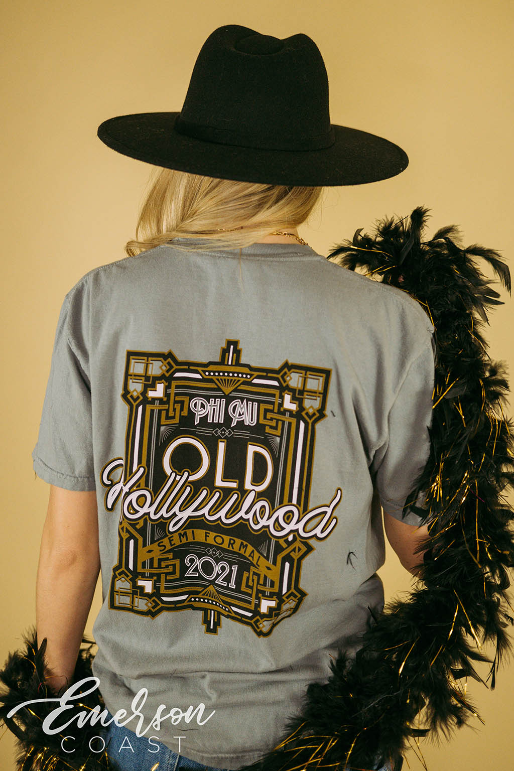 Phi Mu Old Hollywood Chic Semi Formal T-shirt