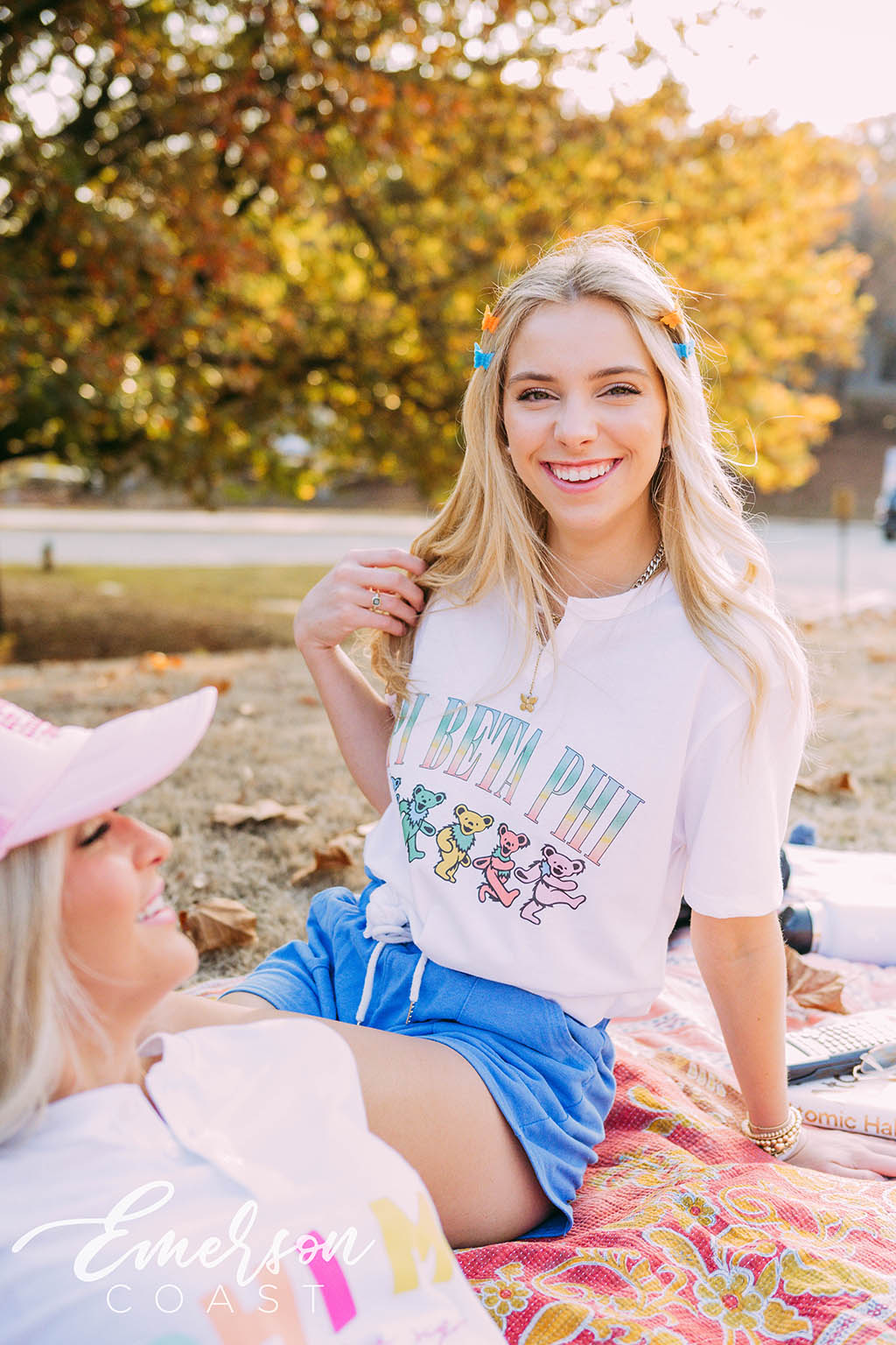 Pi Beta Phi PR Dancing Bears Notch Tee