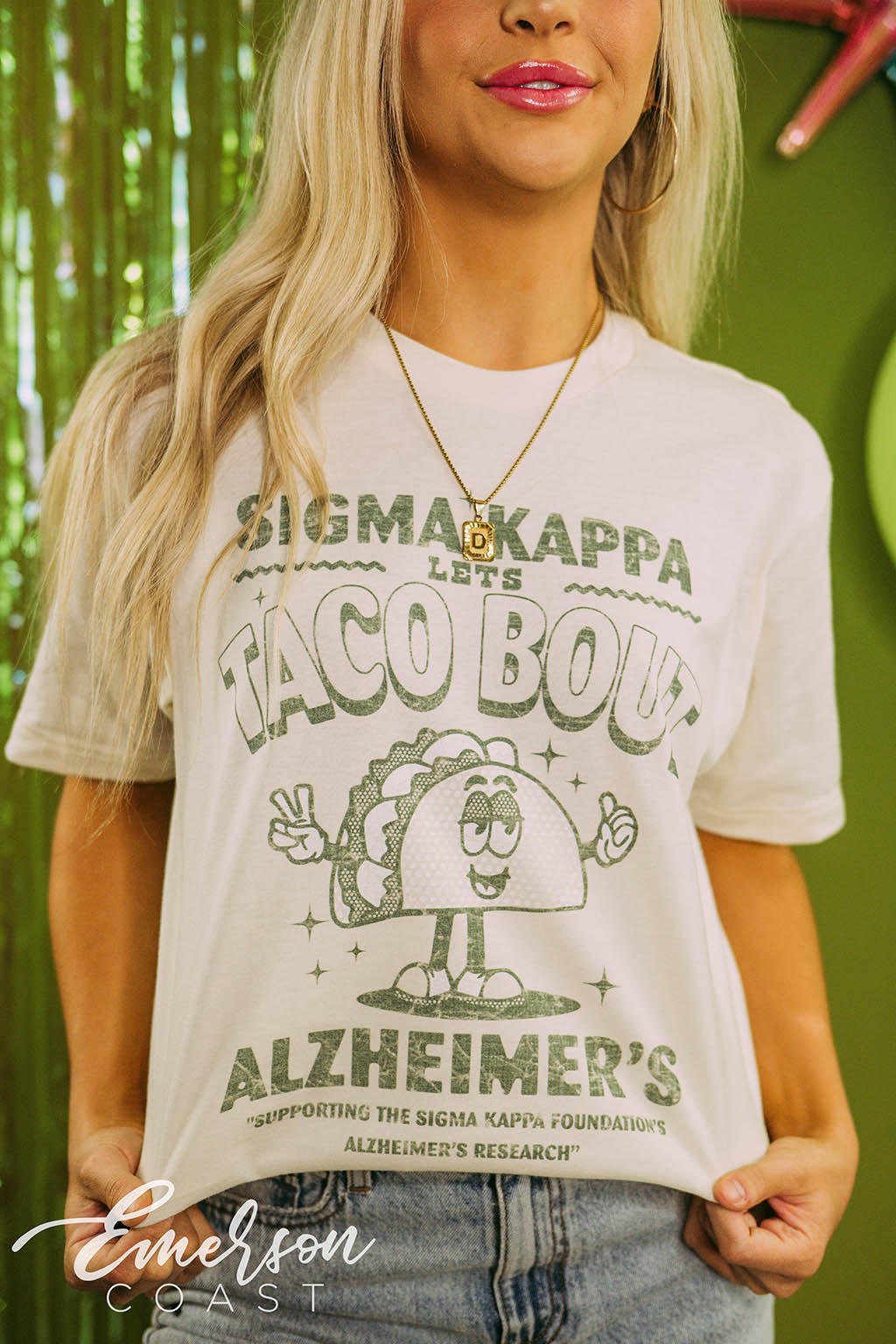 Sigma Kappa Philanthropy Taco Bout Alzheimers Tee