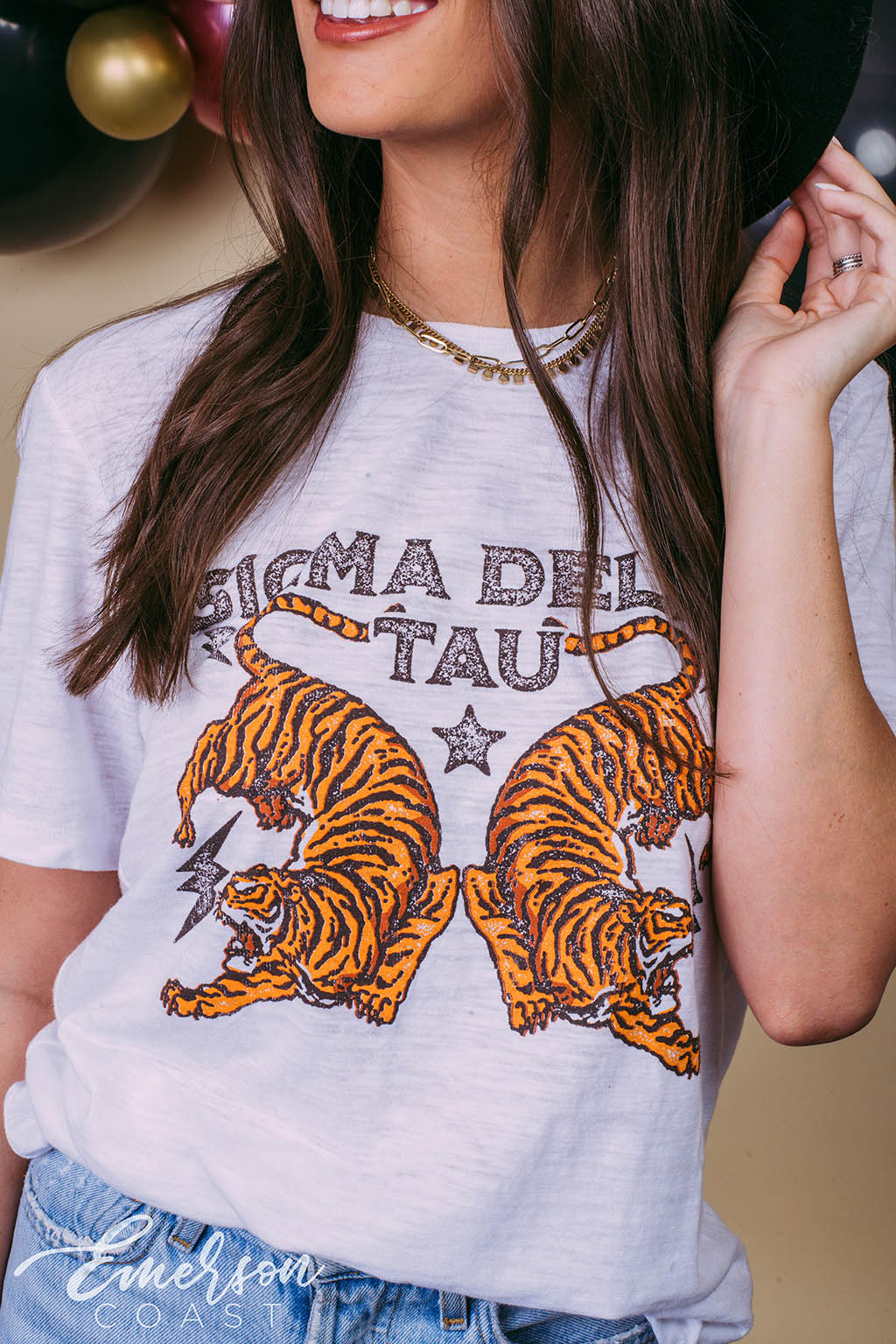 Sigma Delta Tau Tiger Tee