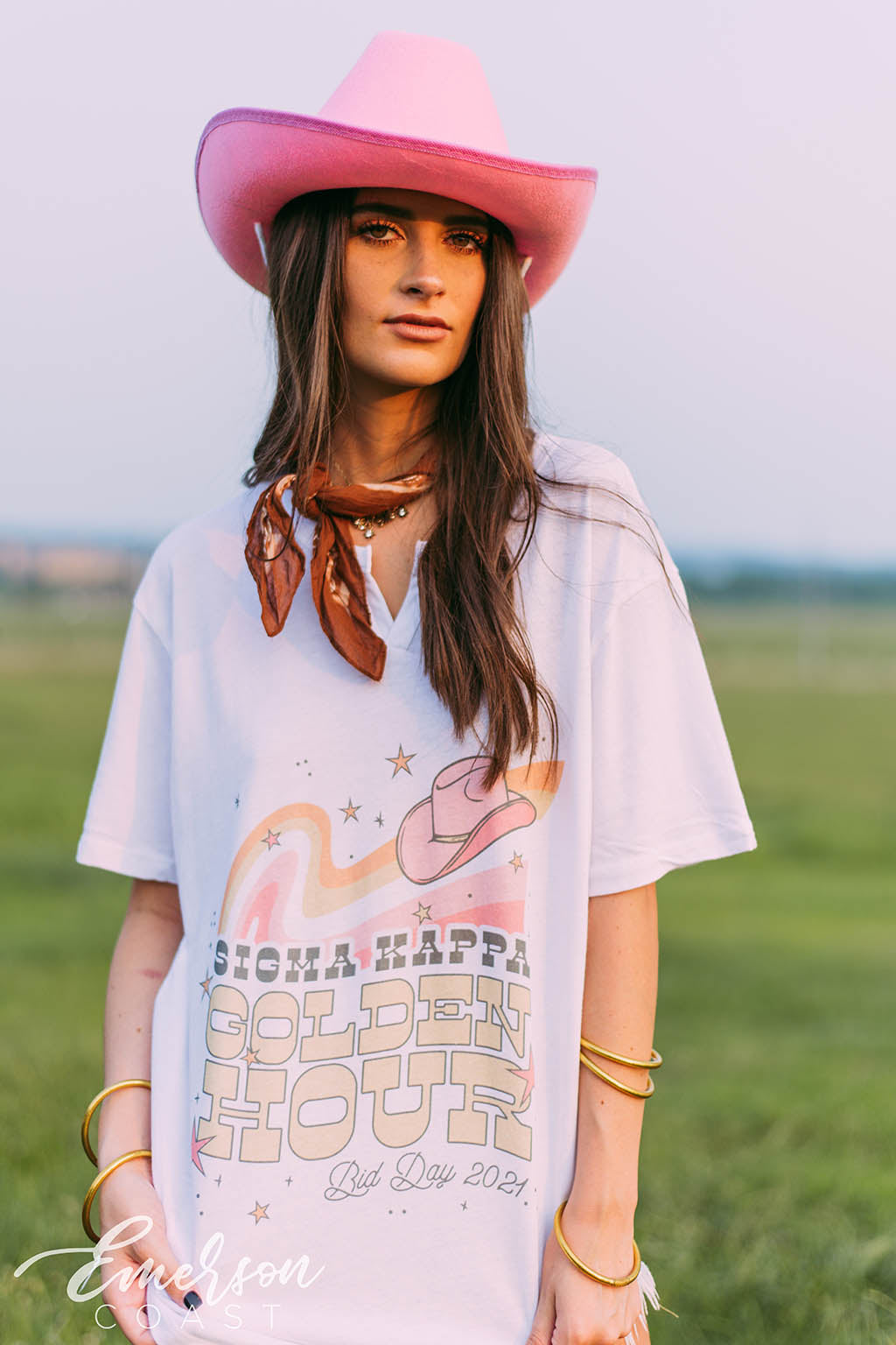 Sigma Kappa Golden Hour Bid Day Tee