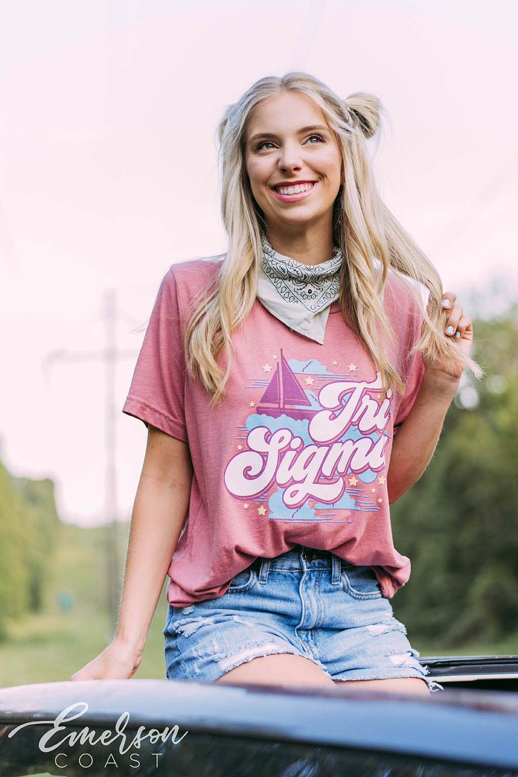 Tri Sigma Sailboat Tee
