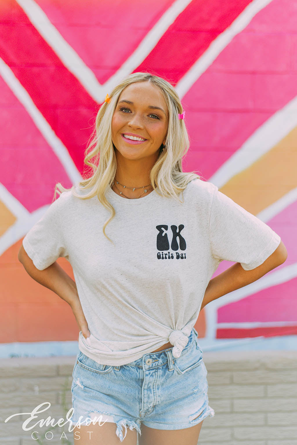 Sigma Kappa Girls Day Sunshine Tee