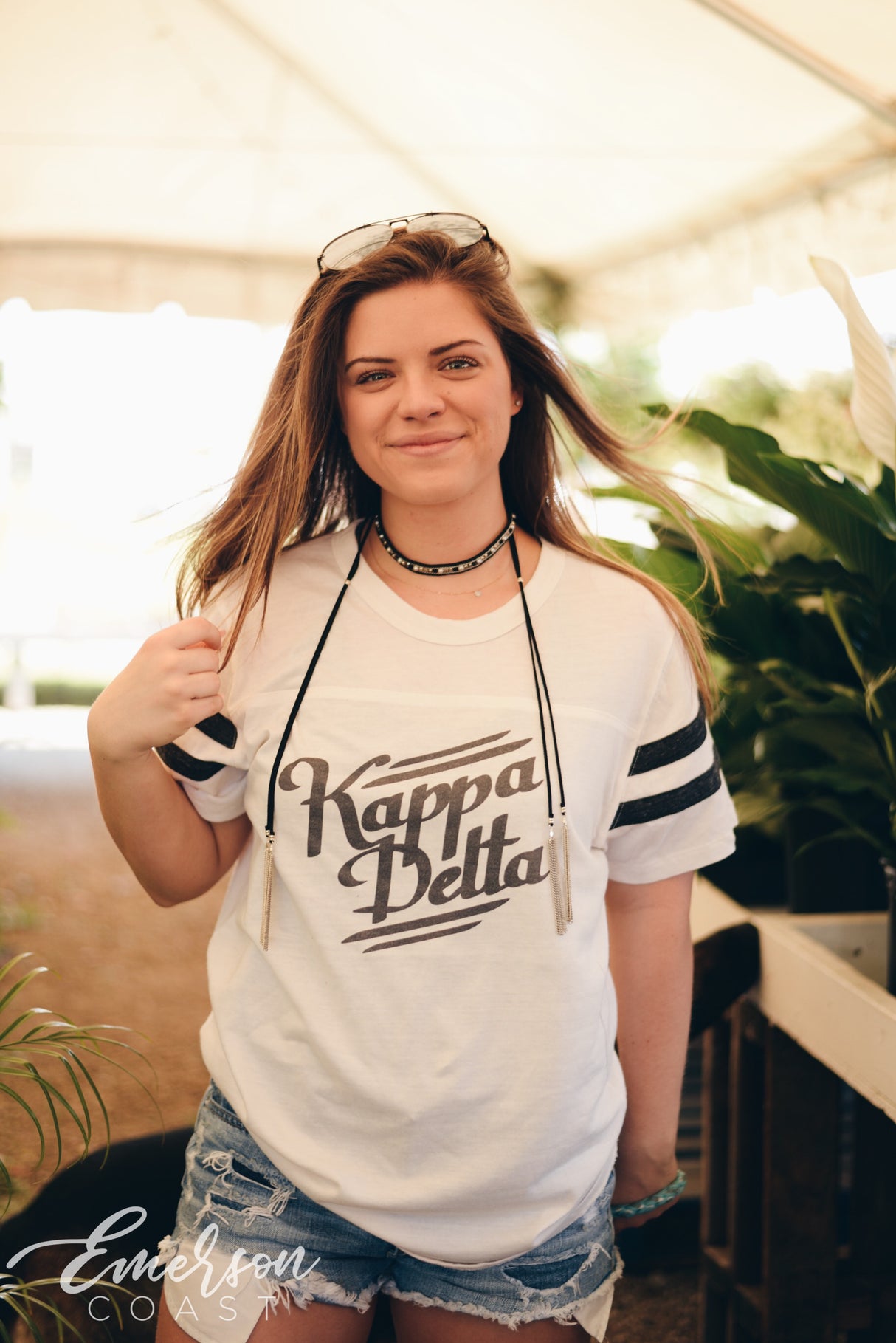 Kappa Delta Football Tee