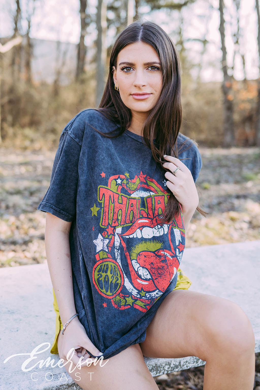 Theta Alpha Lambda Thalians Mineral Wash Tee