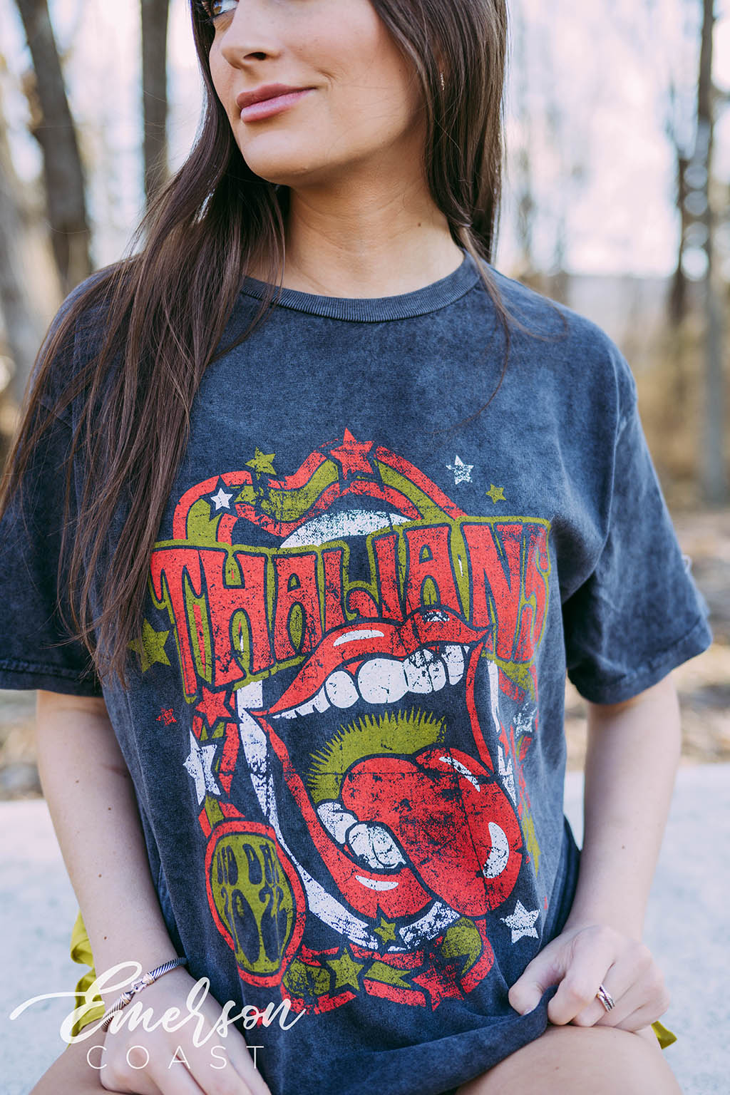 Theta Alpha Lambda Thalians Mineral Wash Tee