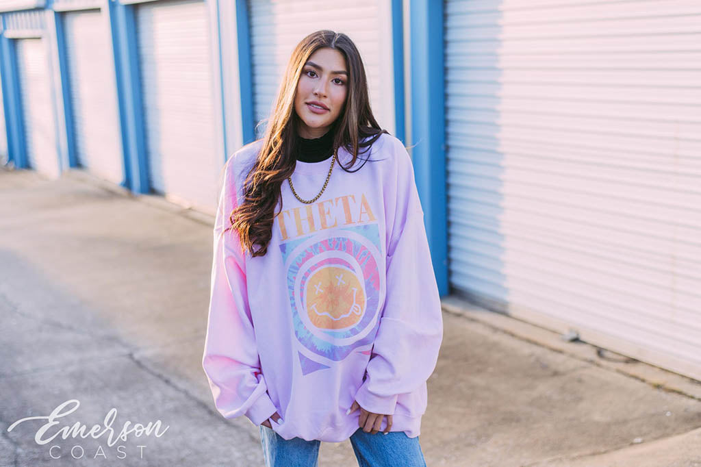 Kappa Alpha Theta Retro Band Sweatshirt