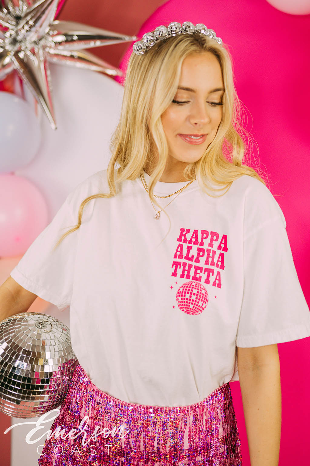 Kappa Alpha Theta New Member Dance Disco Tee
