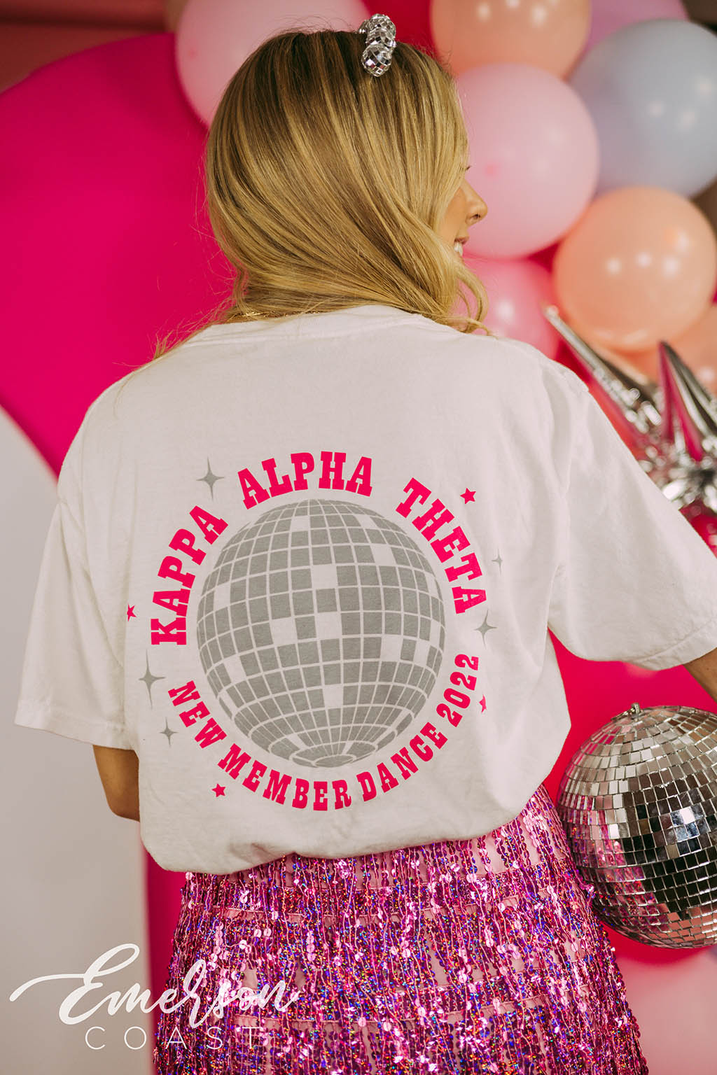 Kappa Alpha Theta New Member Dance Disco Tee