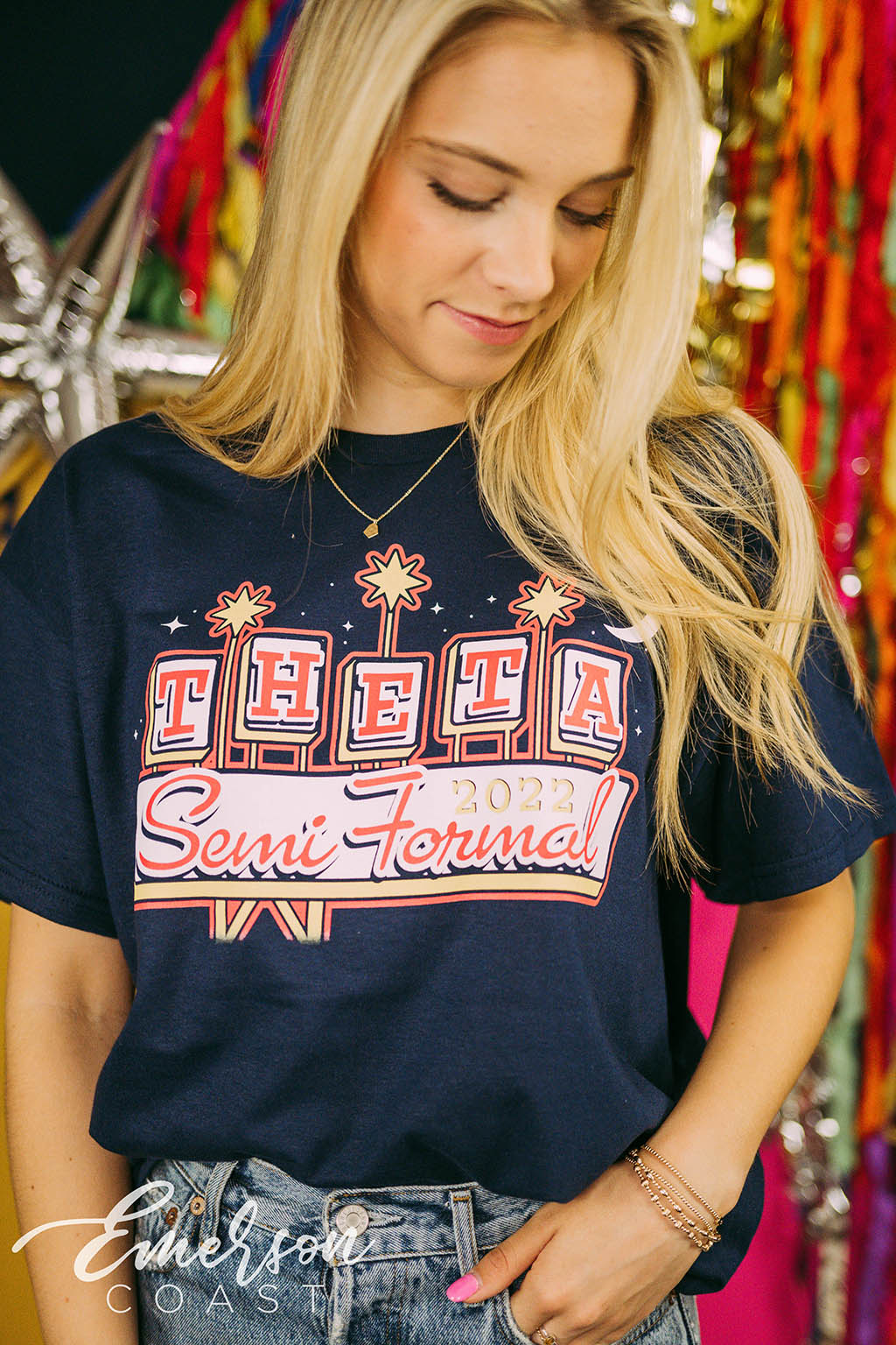 Theta Semi Formal Tee