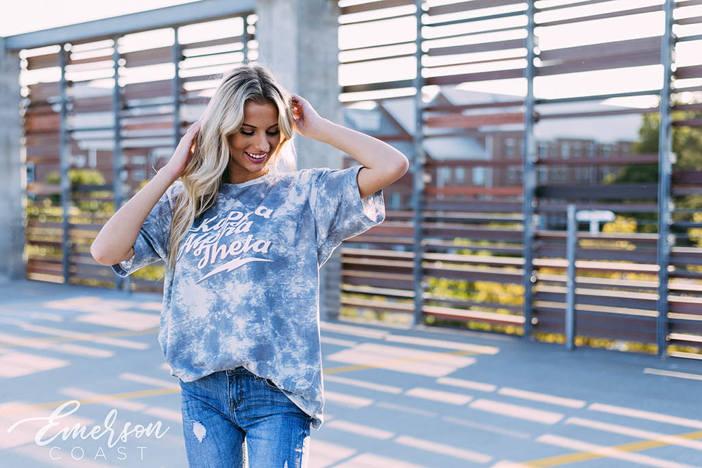 Kappa Alpha Theta Lightning Bolt PR Tee
