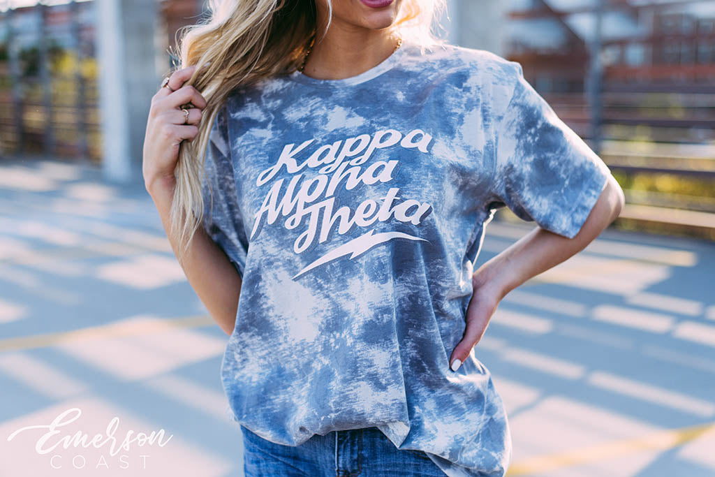 Kappa Alpha Theta Lightning Bolt PR Tee