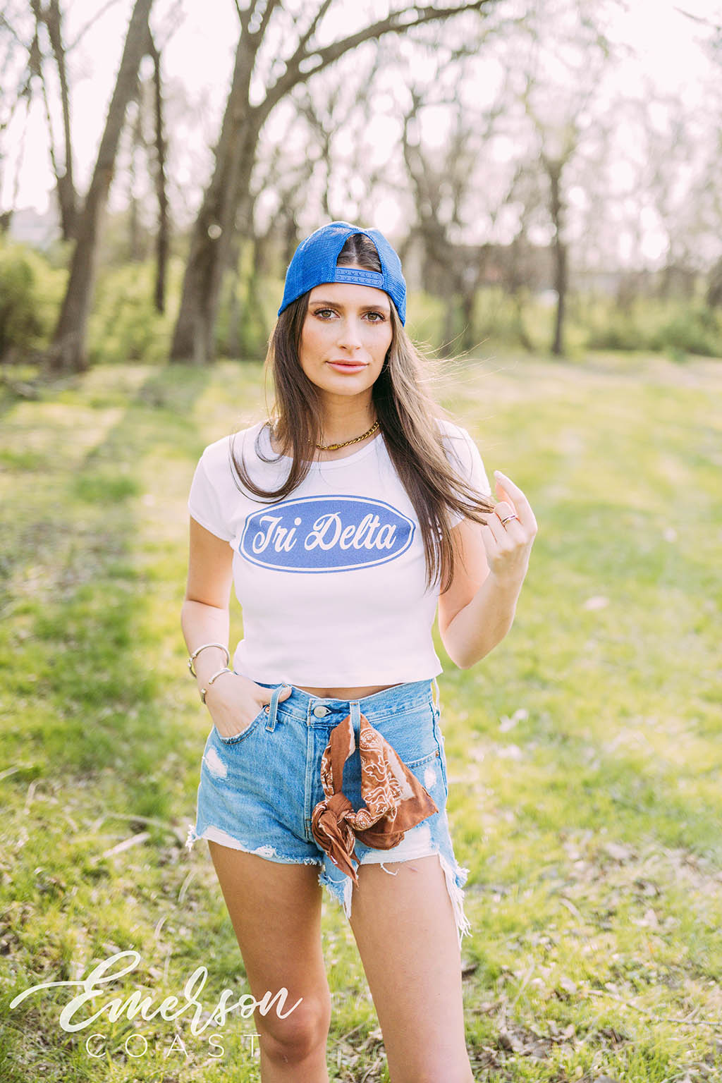 Delta Delta Delta Bid Day Built to Last Themed Tee