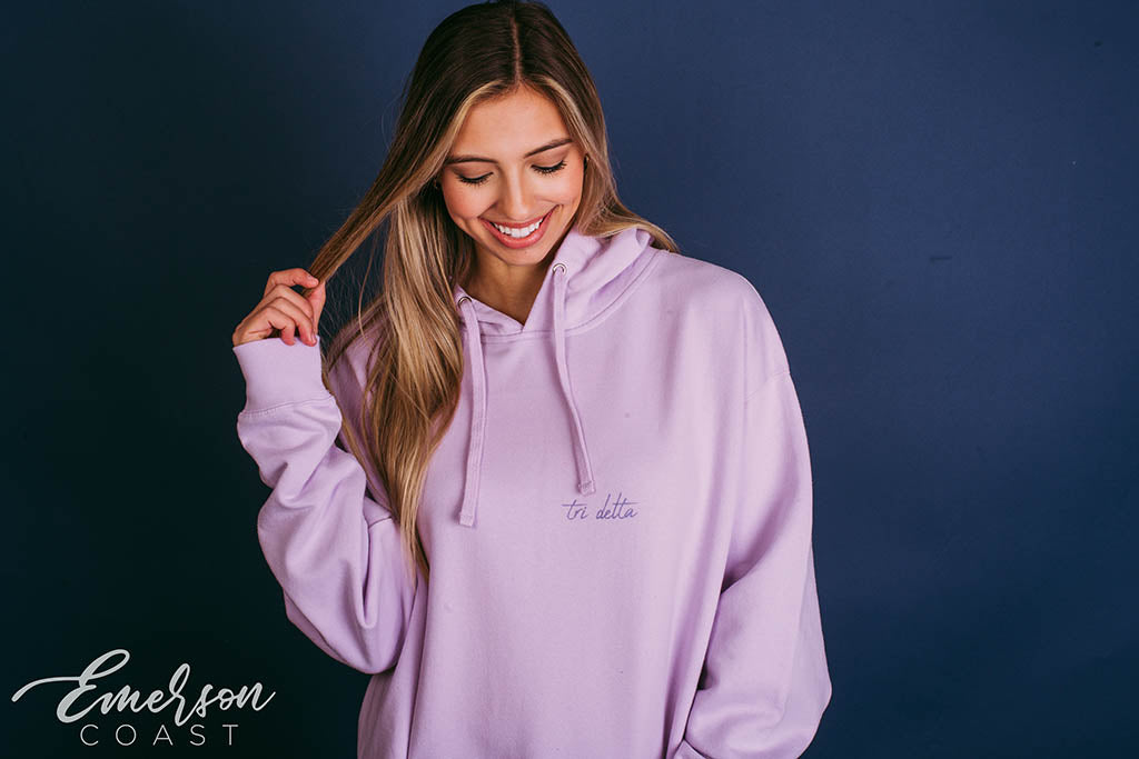 Tri Delta Monochromatic PR Hoodie