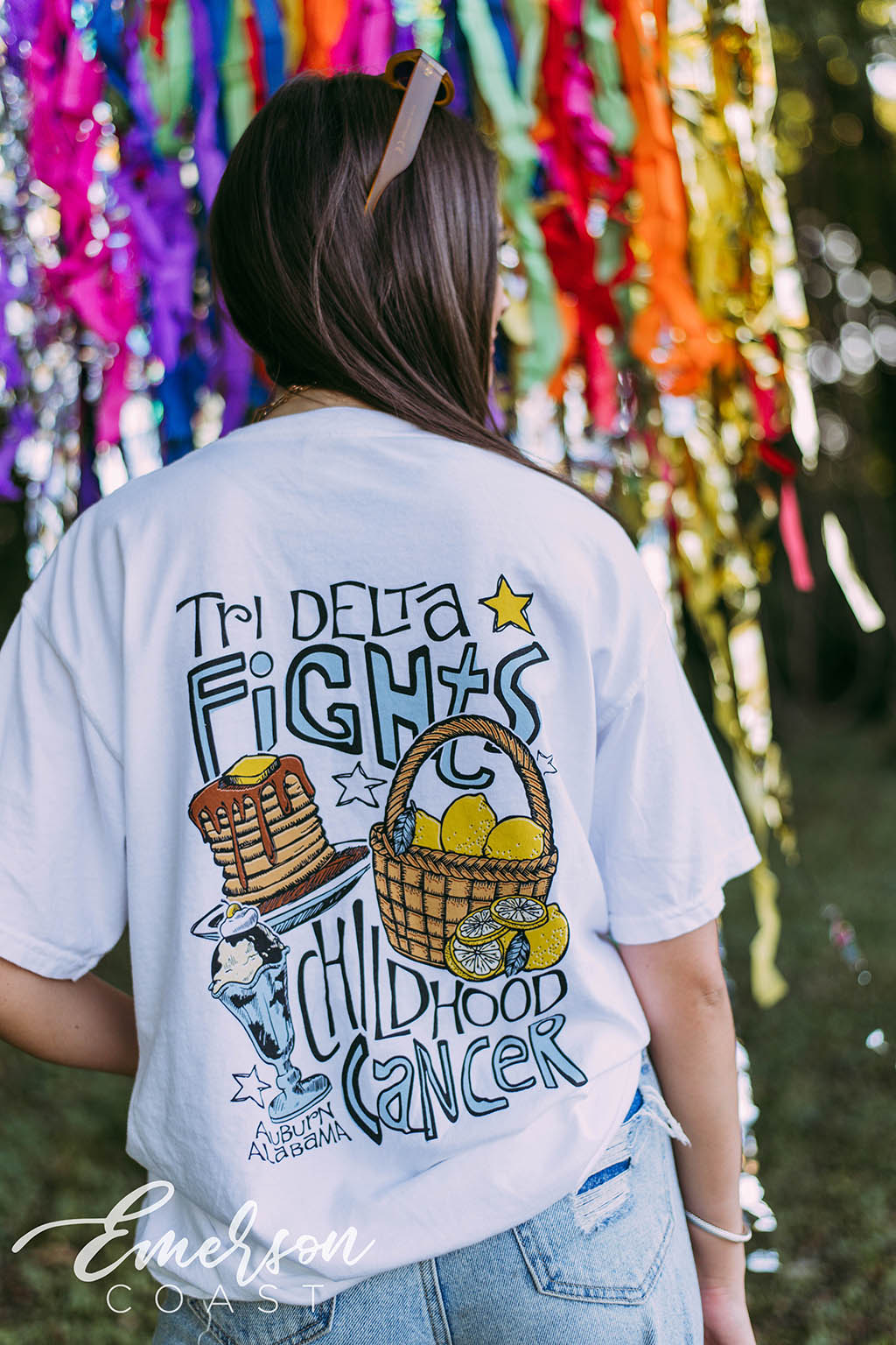Tri Delta Fights Childhood Cancer Tee