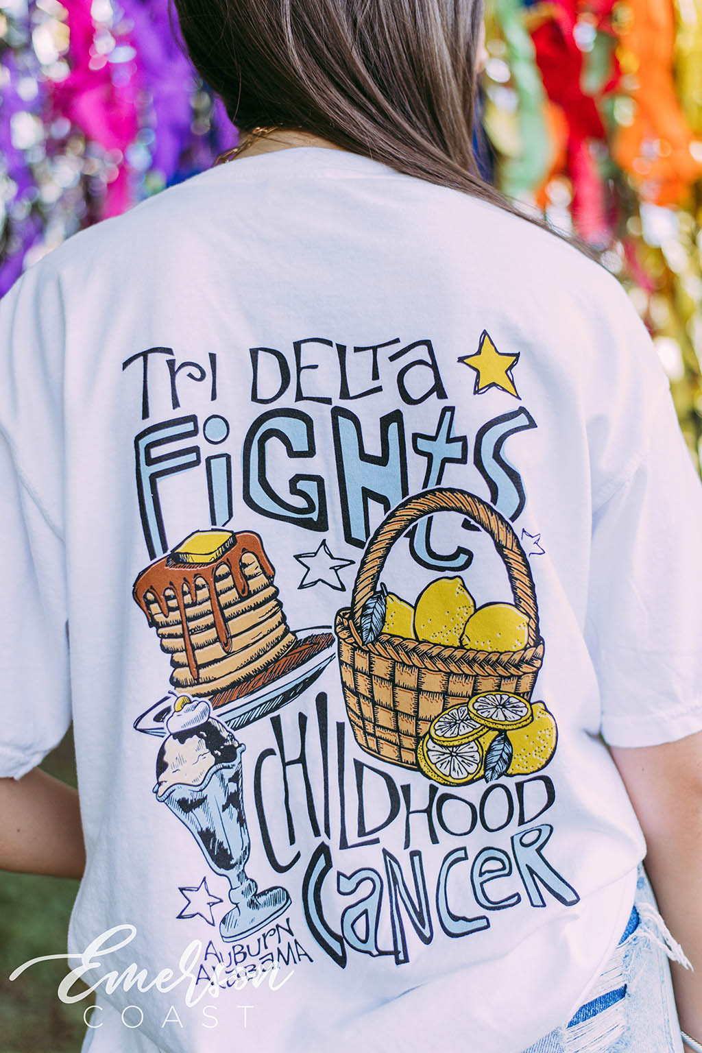 Tri Delta Fights Childhood Cancer Tee