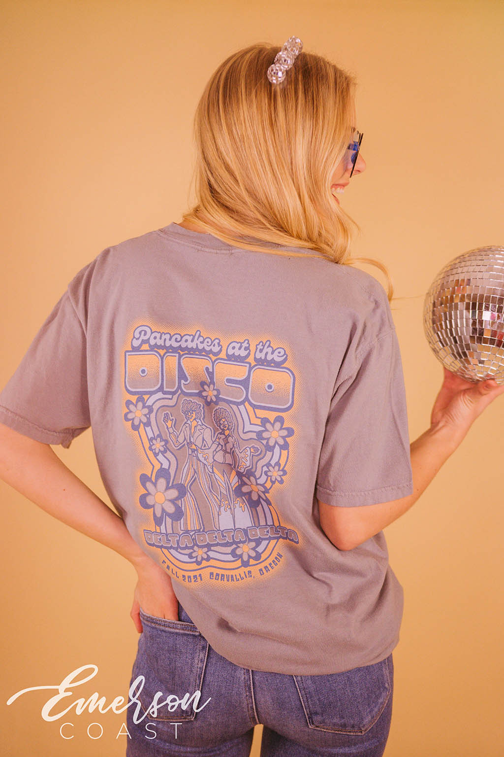 Delta Delta Delta Pancakes at the Disco Tee