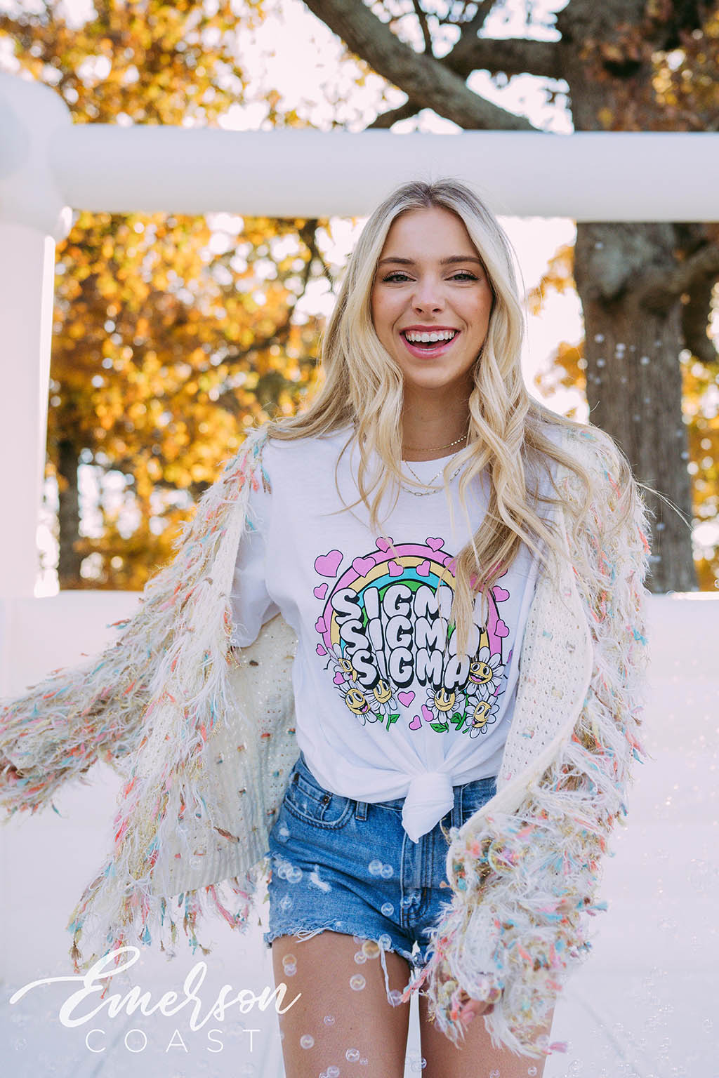 Sigma Sigma Sigma PR Rainbow Tee