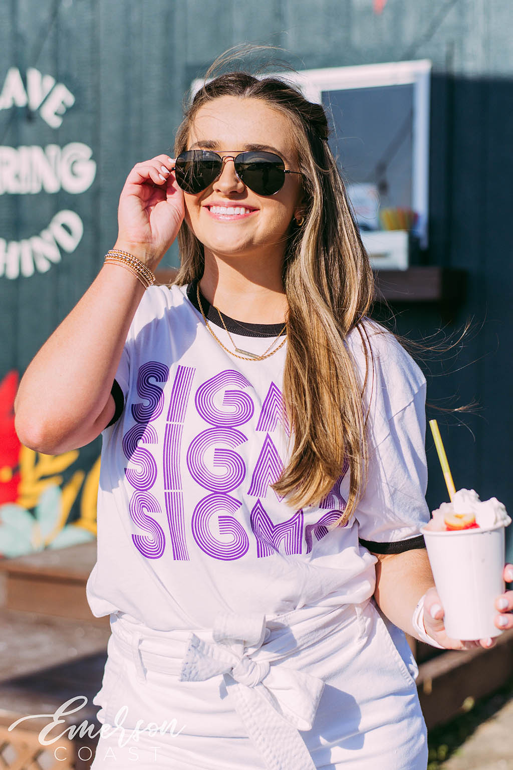 Sigma Sigma Sigma PR Ringer Tee