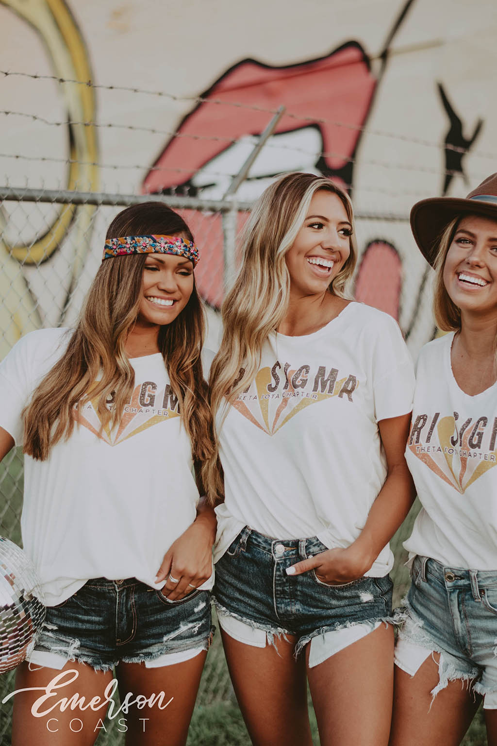 Tri Sigma Retro PR Tshirt