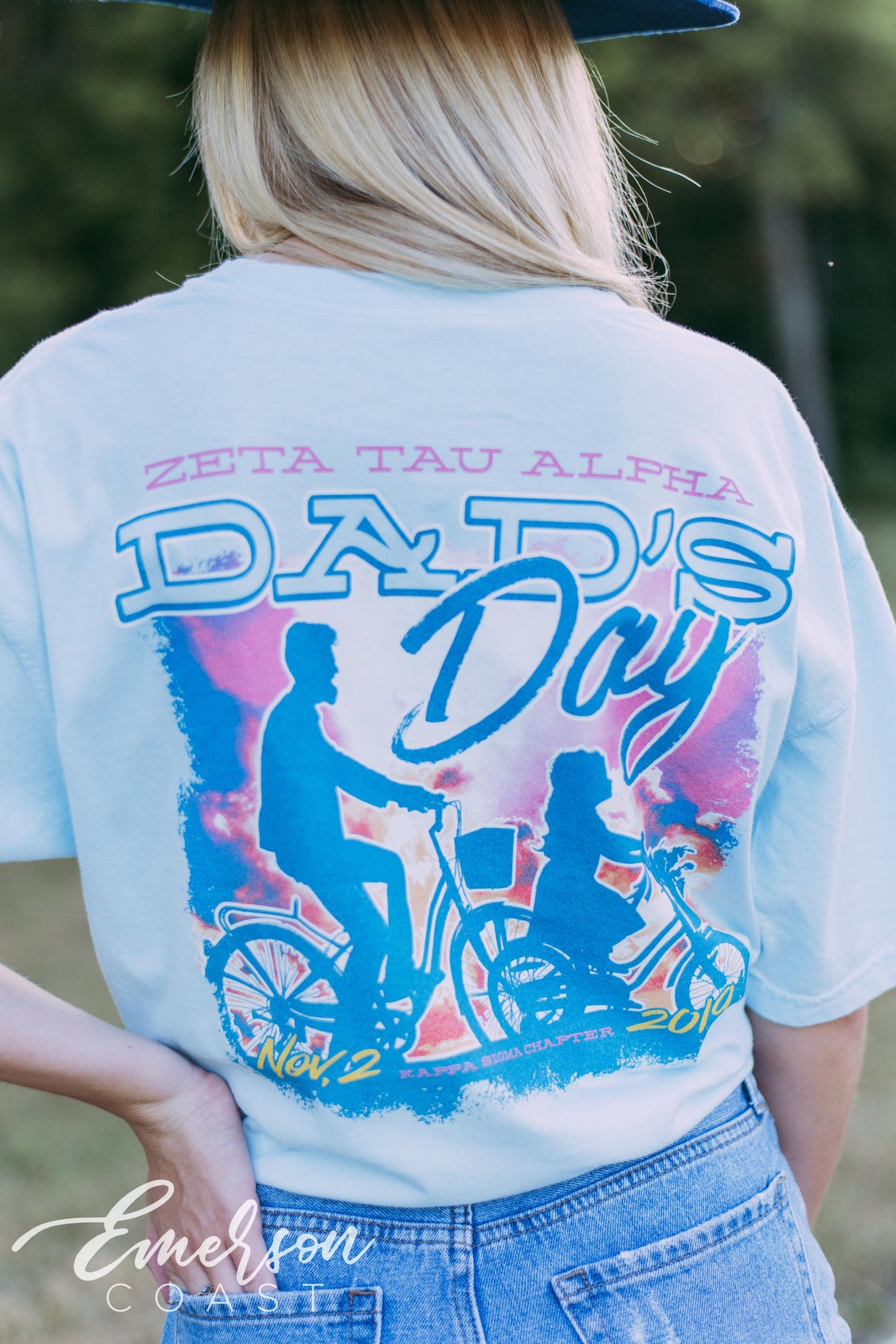 ZTA Biking Dads Day Tshirt