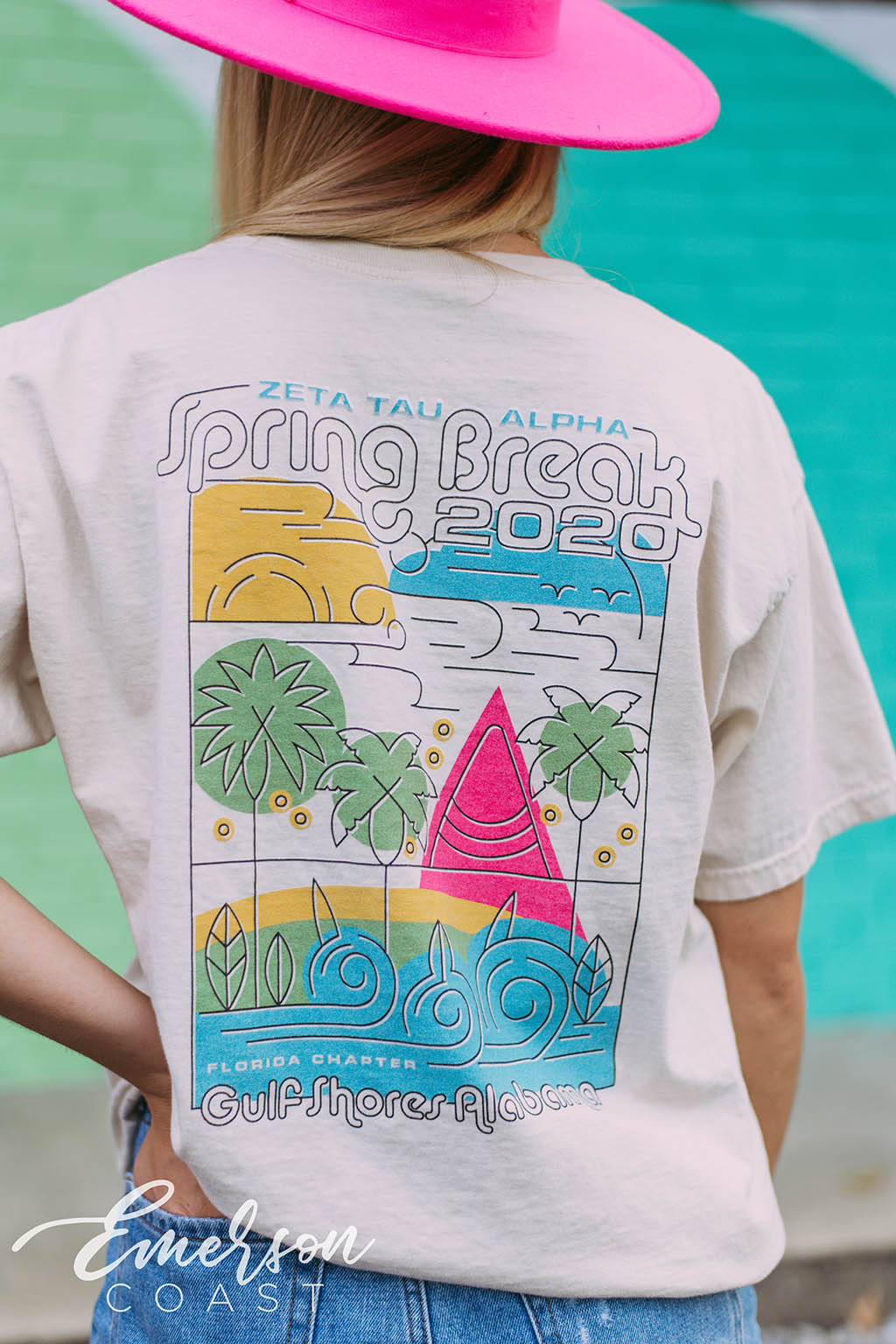Zeta Tau Alpha Gulf Shores Spring Break Tee