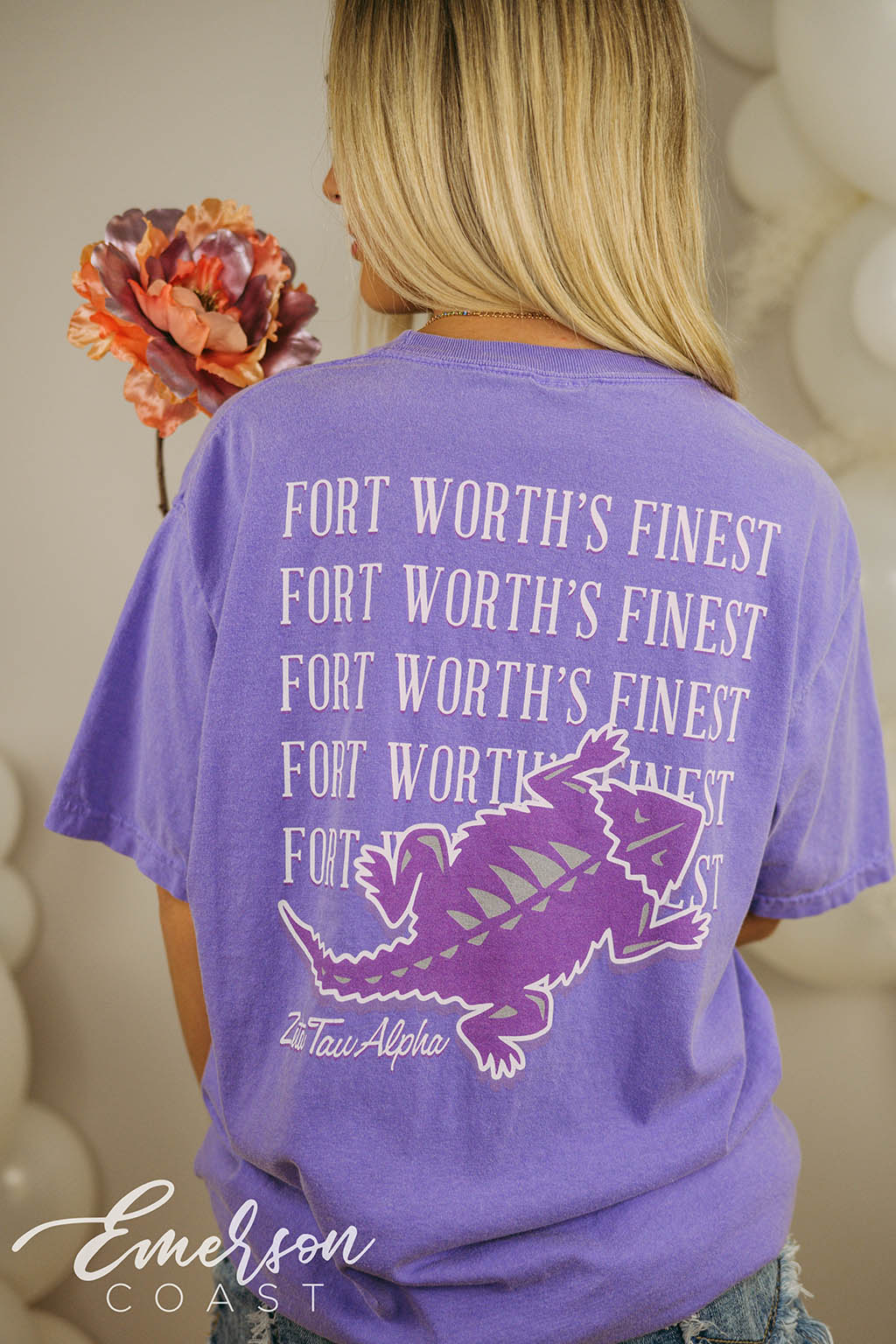 Zeta Tau Alpha Forth Worth PR Shirt